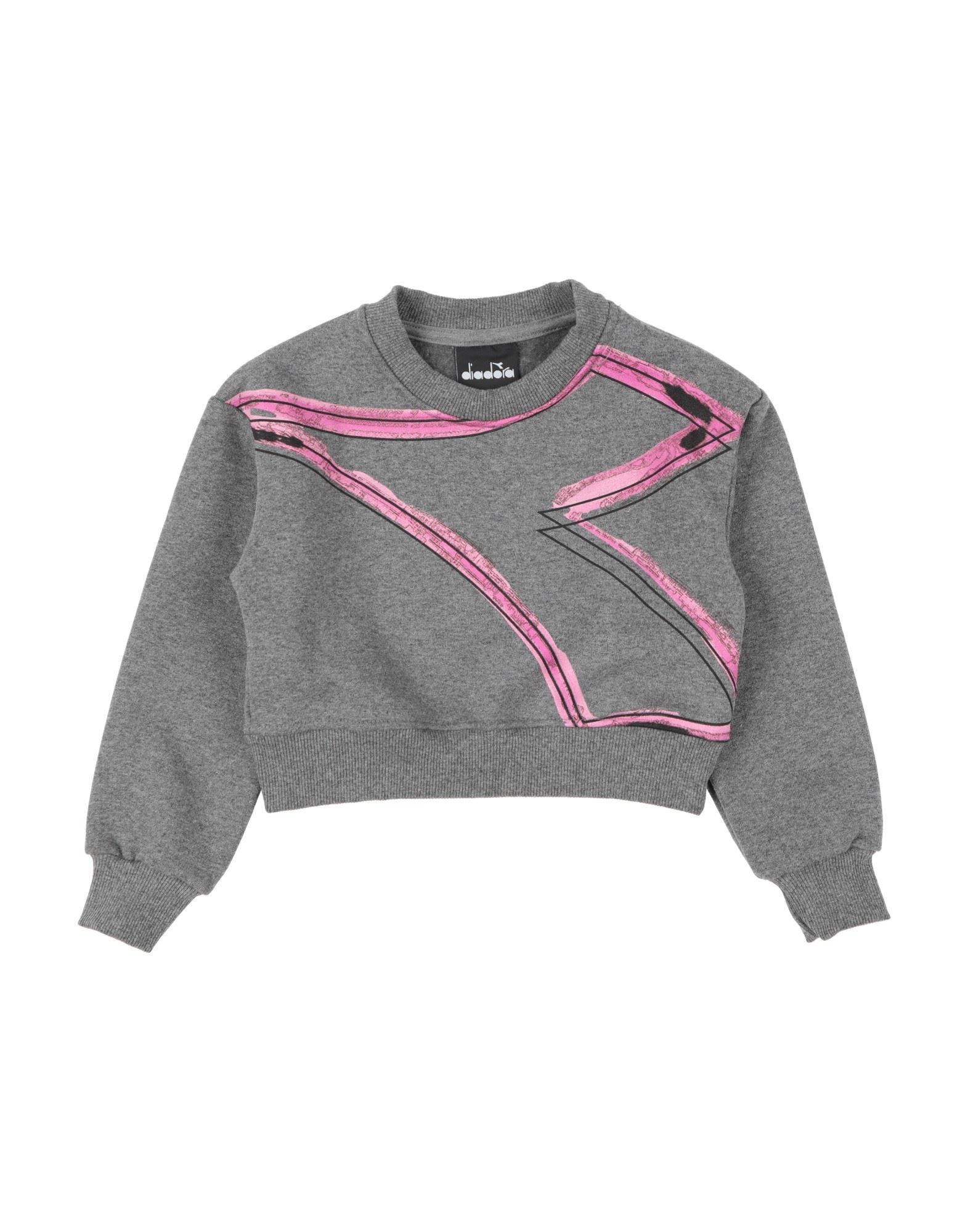 DIADORA Sweatshirt Kinder Grau von DIADORA