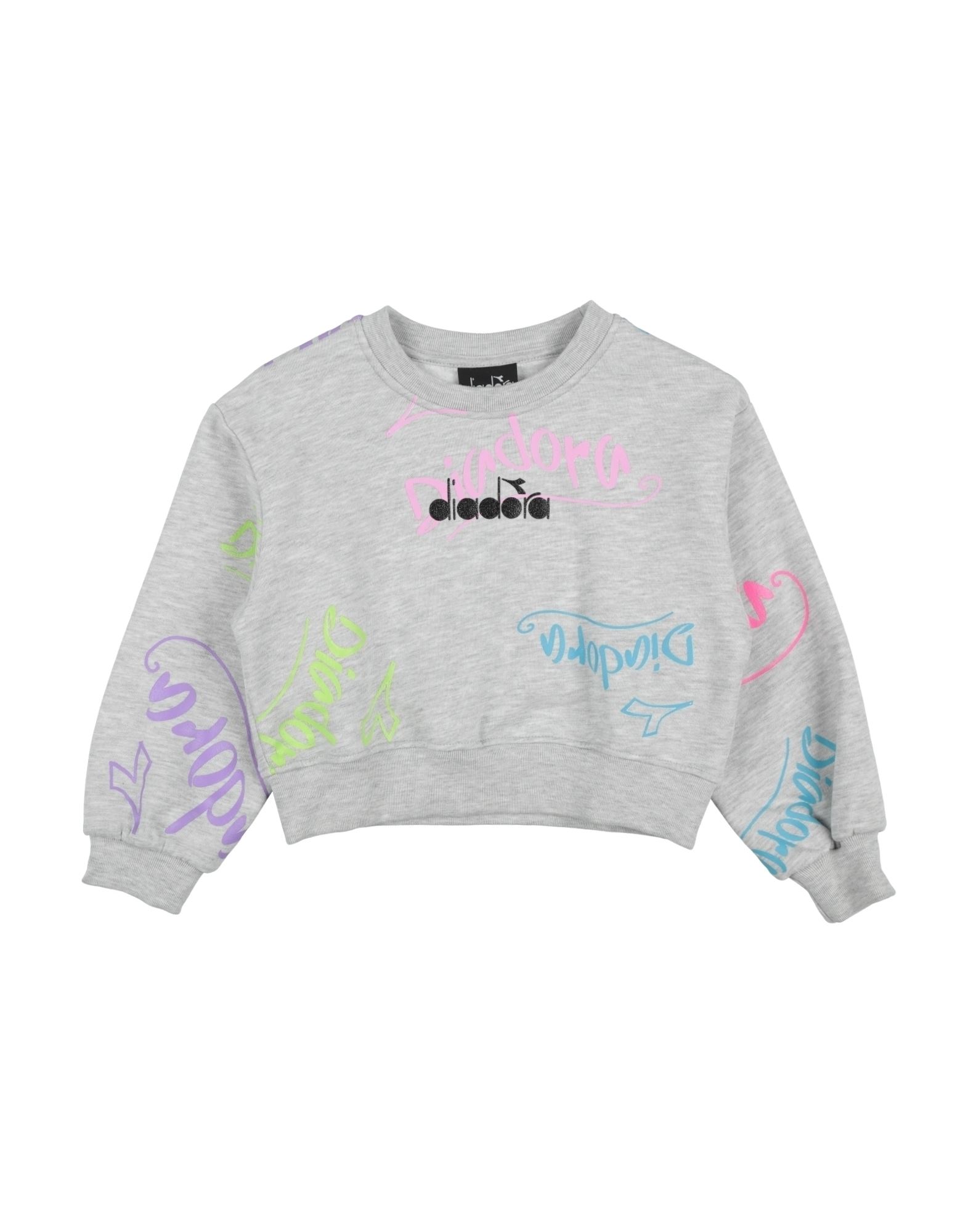 DIADORA Sweatshirt Kinder Hellgrau von DIADORA