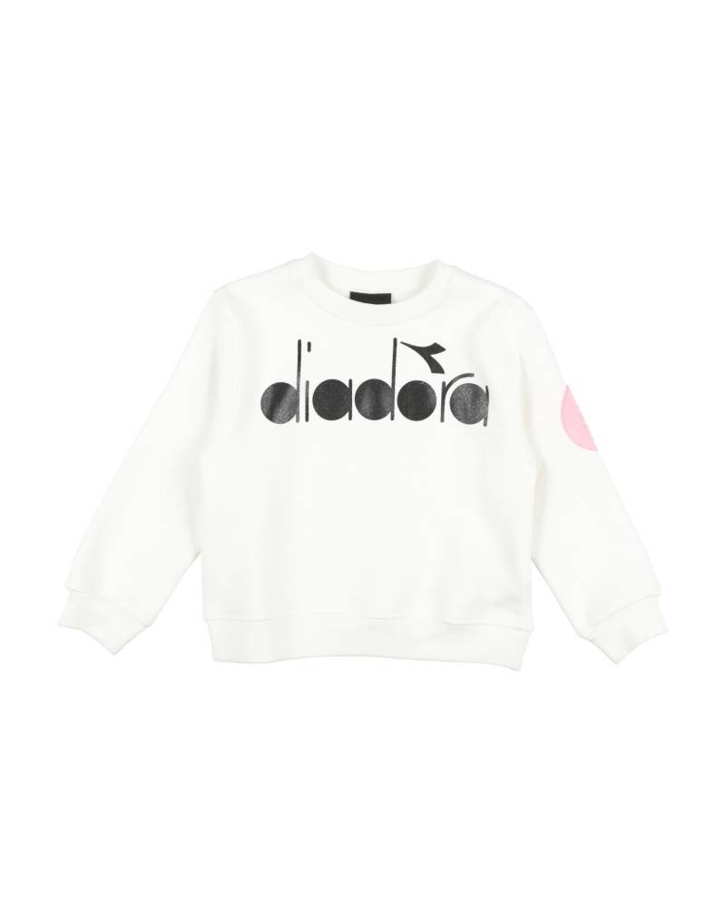 DIADORA Sweatshirt Kinder Off white von DIADORA