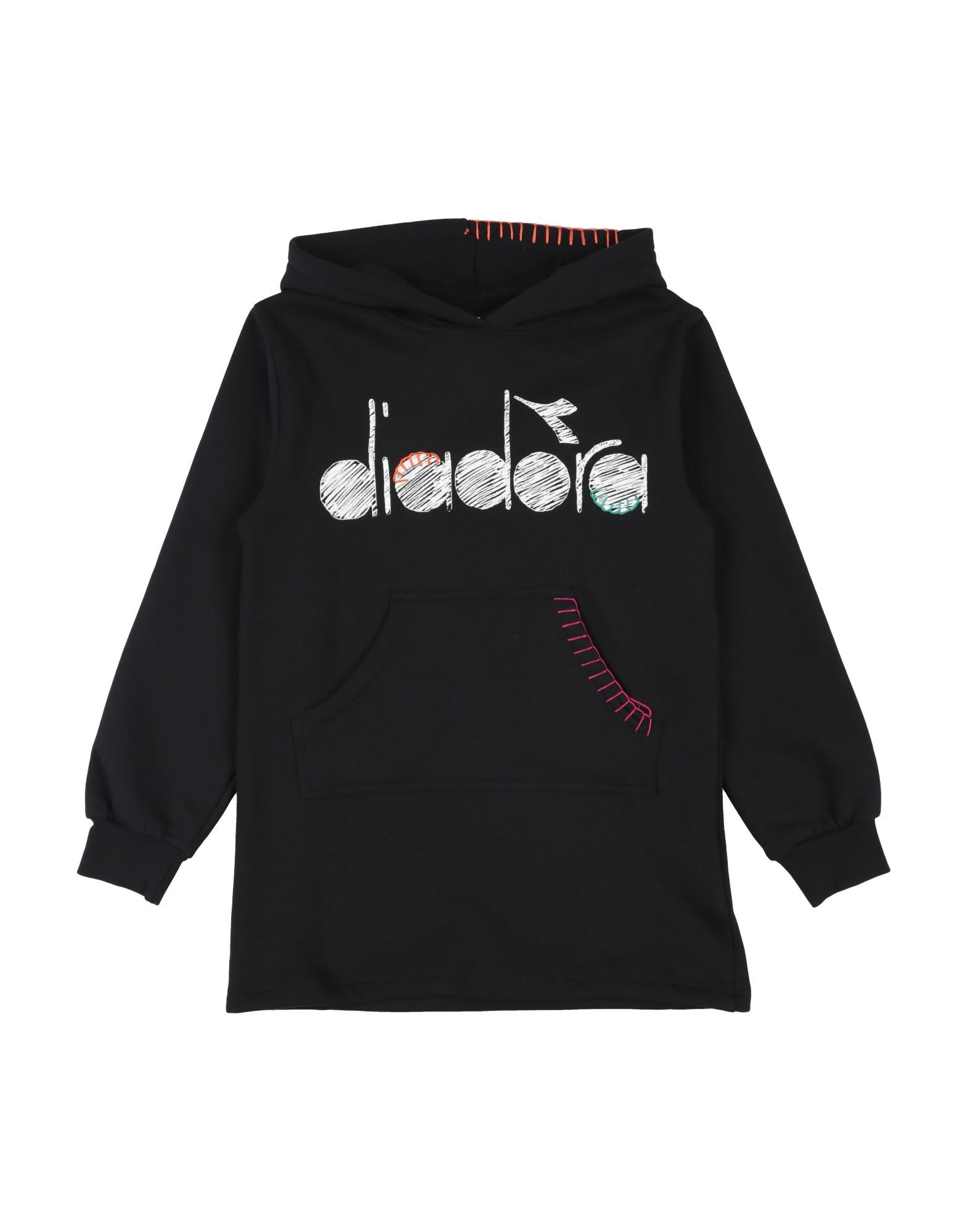 DIADORA Sweatshirt Kinder Schwarz von DIADORA