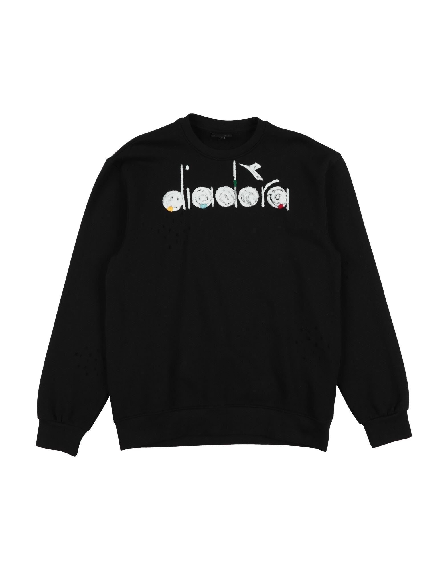 DIADORA Sweatshirt Kinder Schwarz von DIADORA