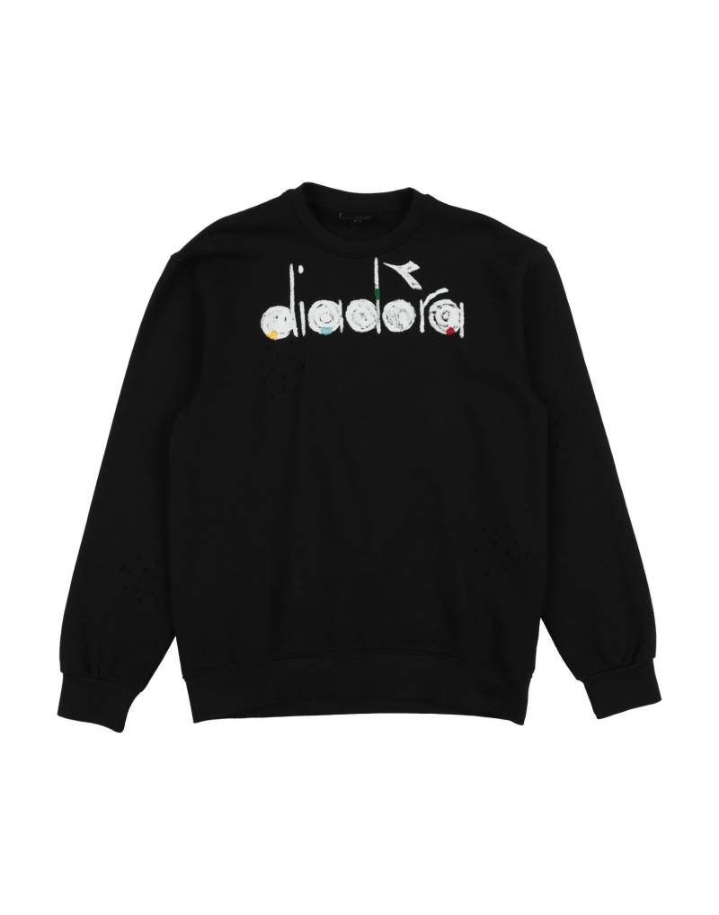 DIADORA Sweatshirt Kinder Schwarz von DIADORA