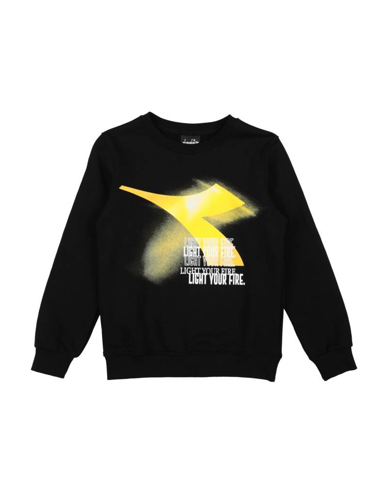 DIADORA Sweatshirt Kinder Schwarz von DIADORA