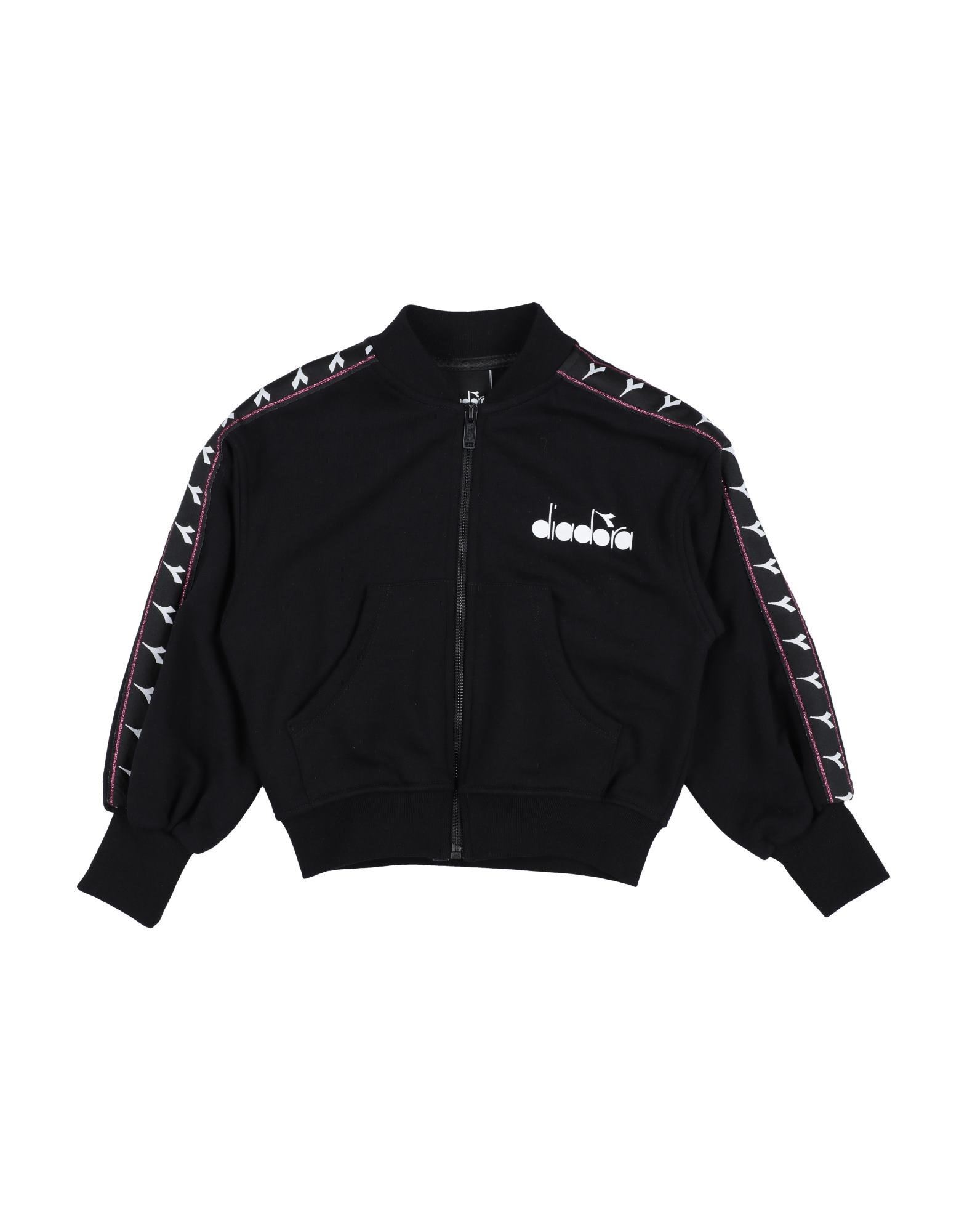 DIADORA Sweatshirt Kinder Schwarz von DIADORA