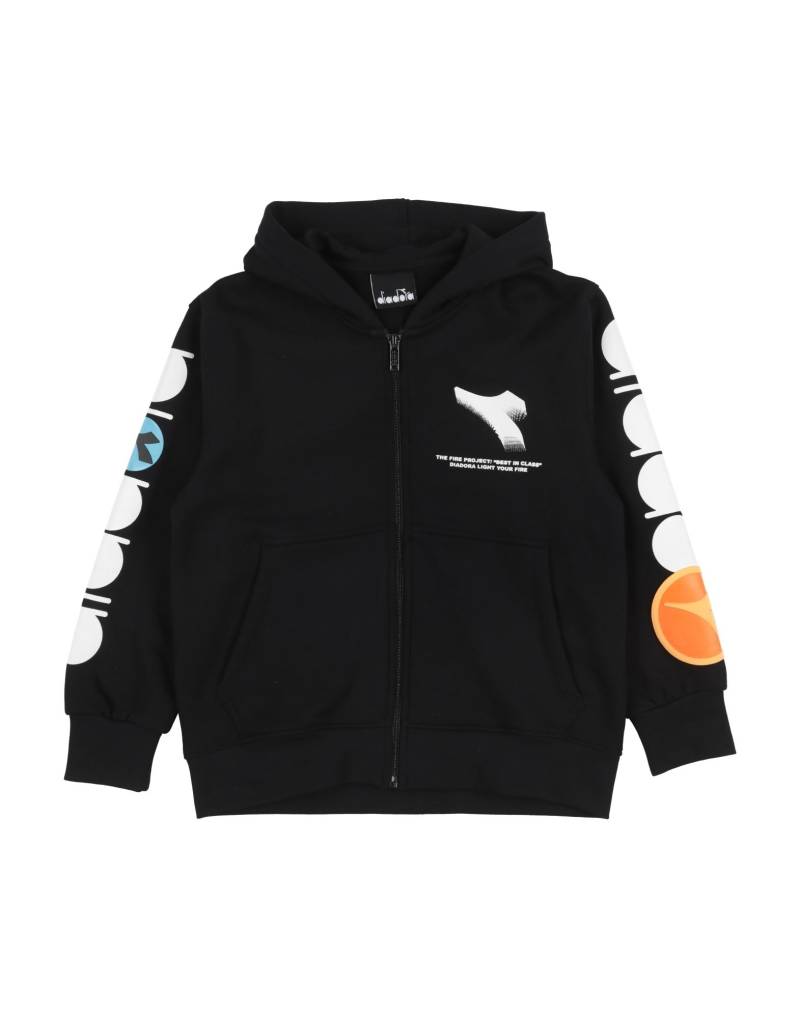DIADORA Sweatshirt Kinder Schwarz von DIADORA