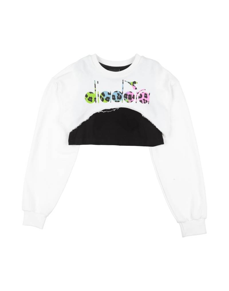 DIADORA Sweatshirt Kinder Weiß von DIADORA