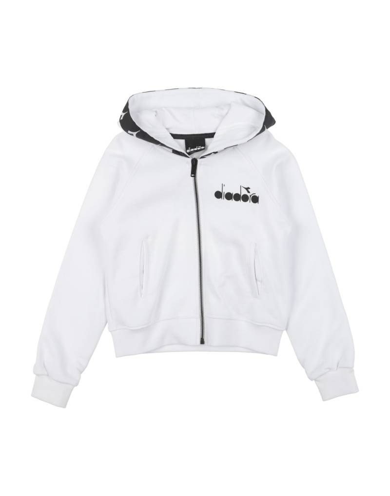 DIADORA Sweatshirt Kinder Weiß von DIADORA
