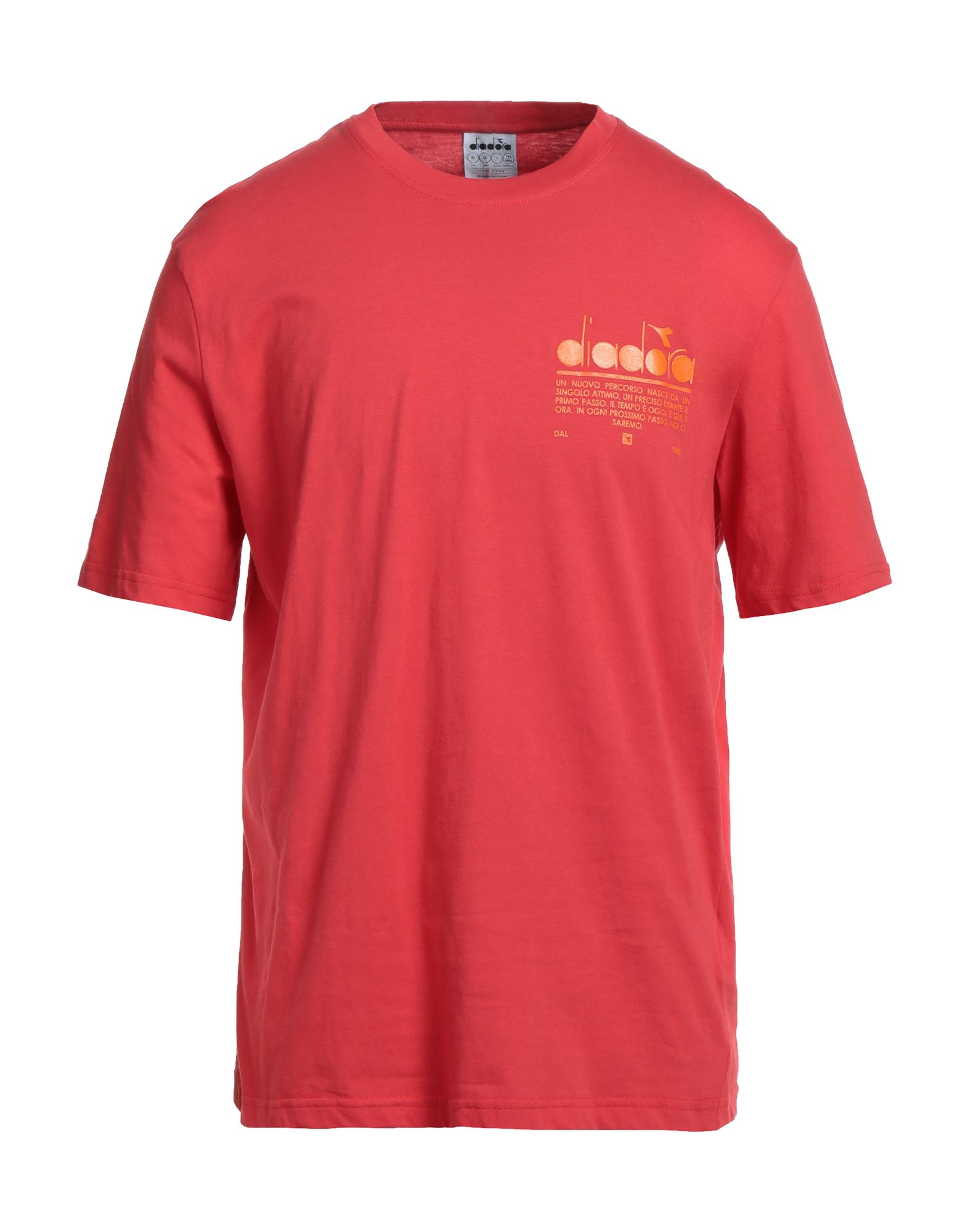 DIADORA T-shirts Herren Rot von DIADORA