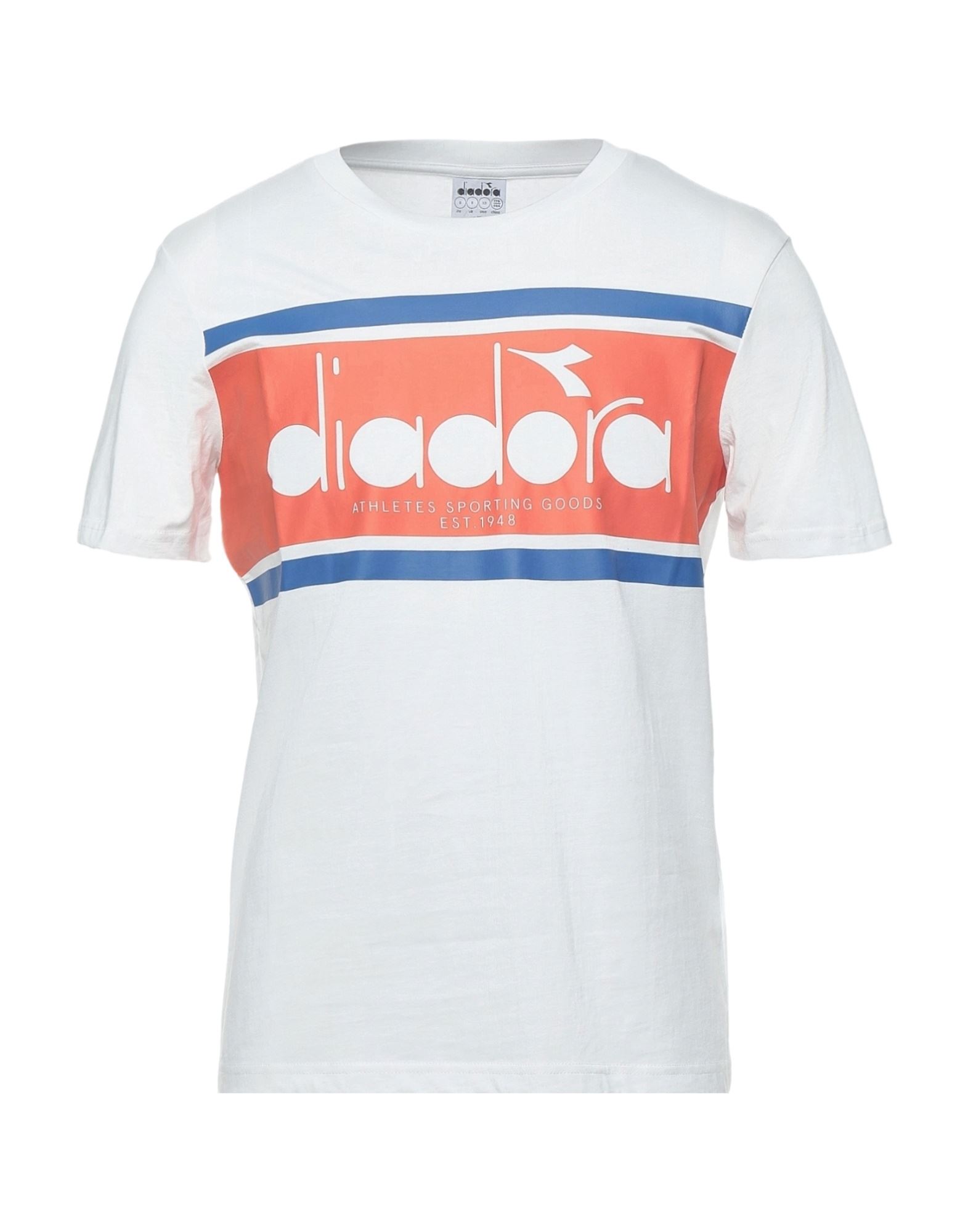 DIADORA T-shirts Herren Weiß von DIADORA