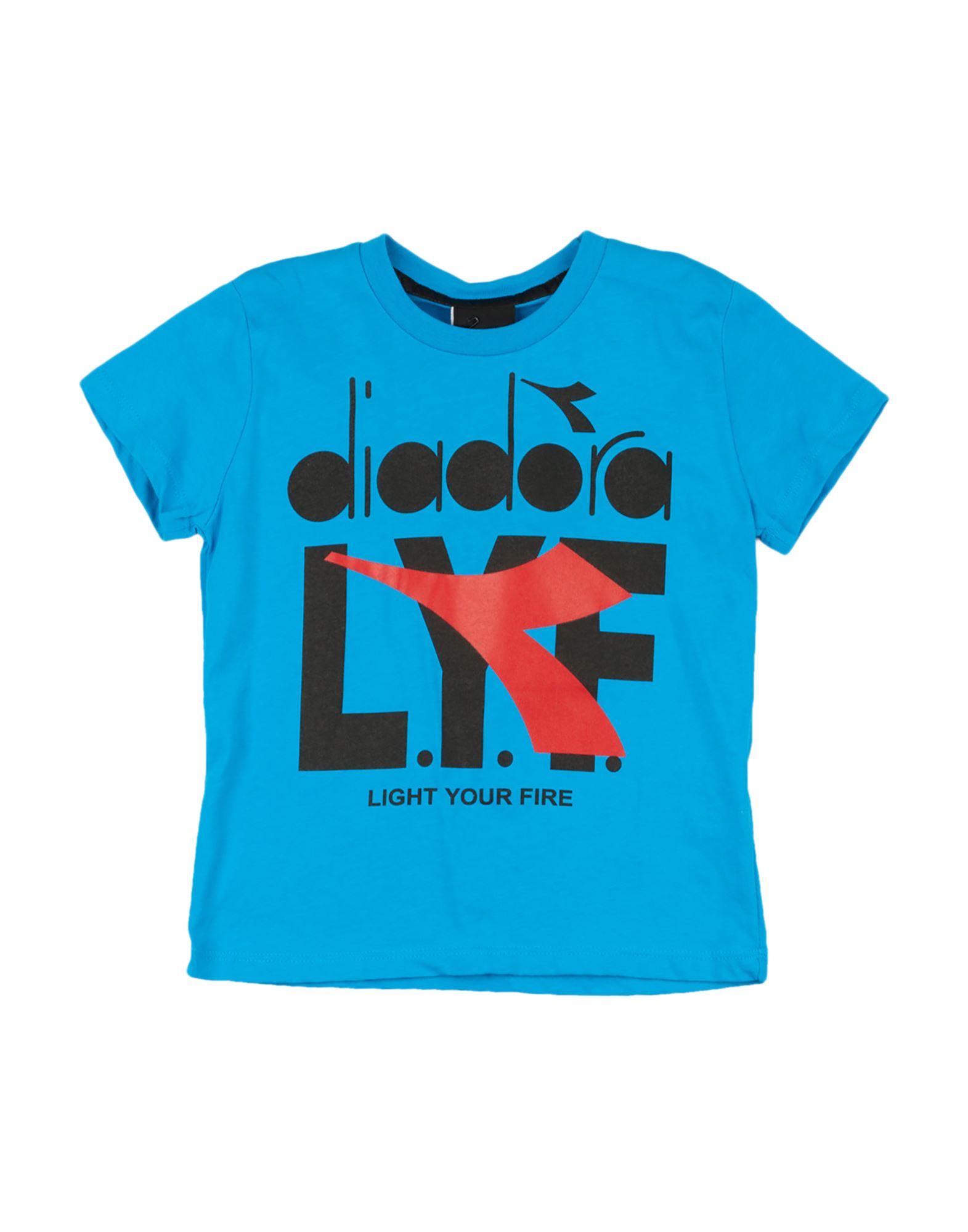 DIADORA T-shirts Kinder Azurblau von DIADORA