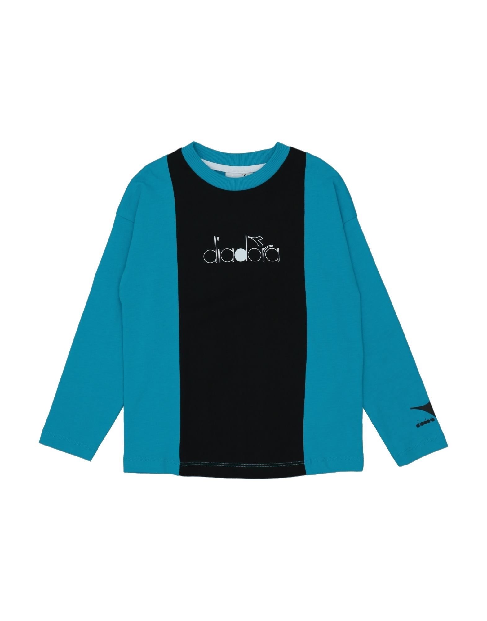 DIADORA T-shirts Kinder Azurblau von DIADORA