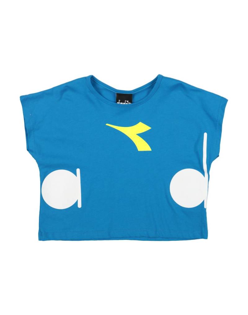 DIADORA T-shirts Kinder Azurblau von DIADORA