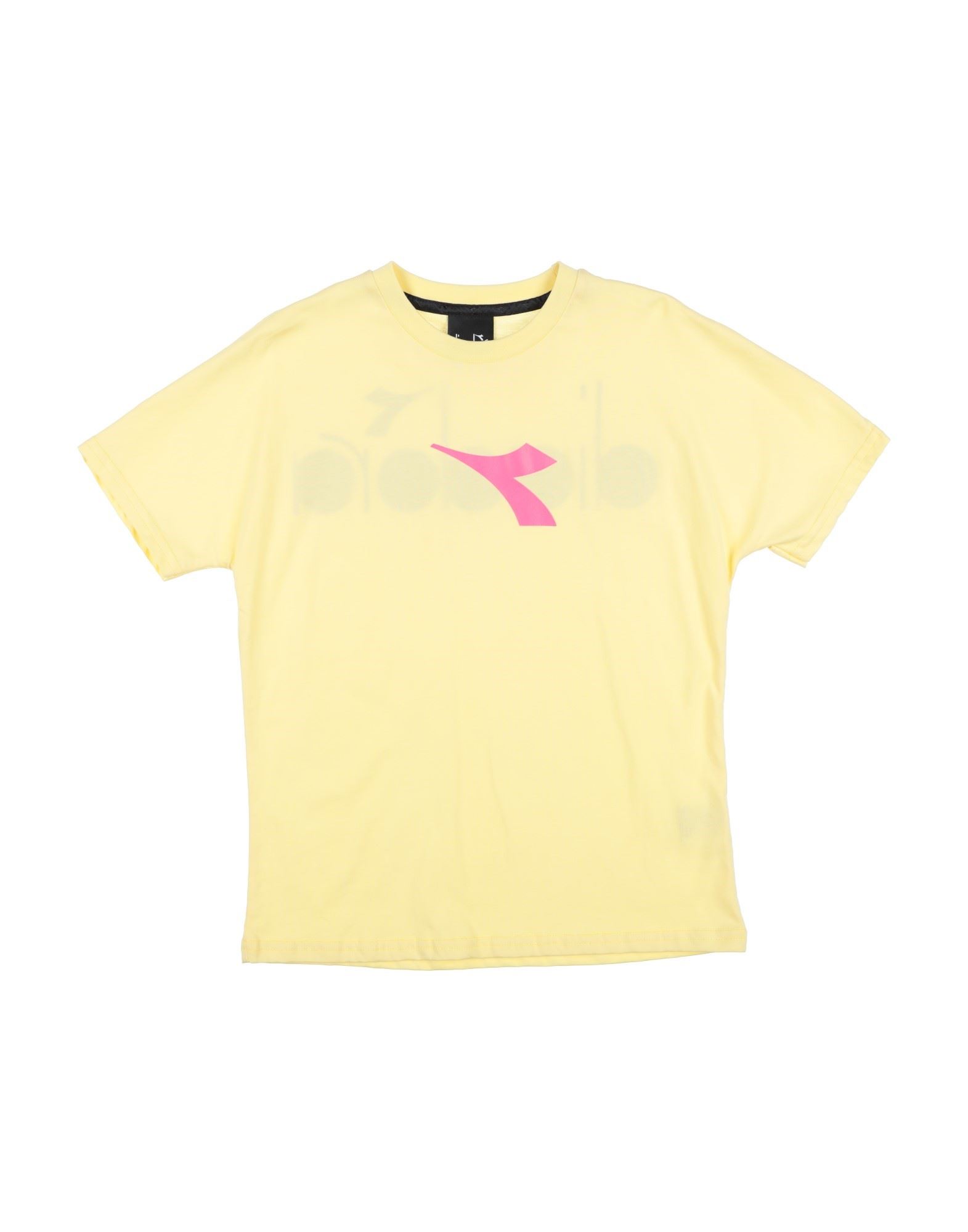 DIADORA T-shirts Kinder Hellgelb von DIADORA