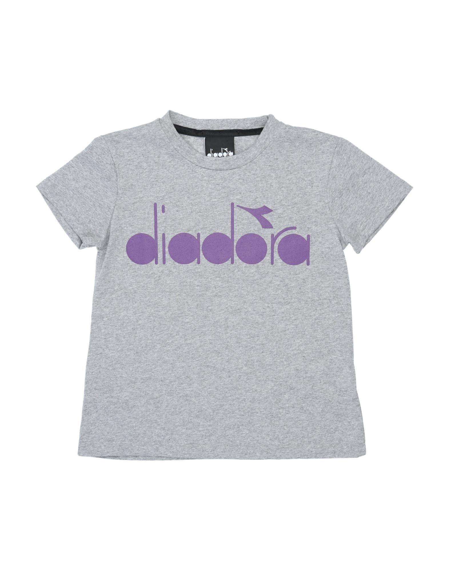 DIADORA T-shirts Kinder Hellgrau von DIADORA