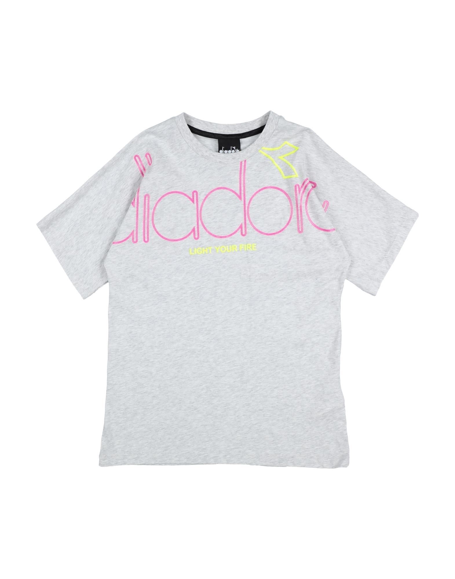 DIADORA T-shirts Kinder Hellgrau von DIADORA