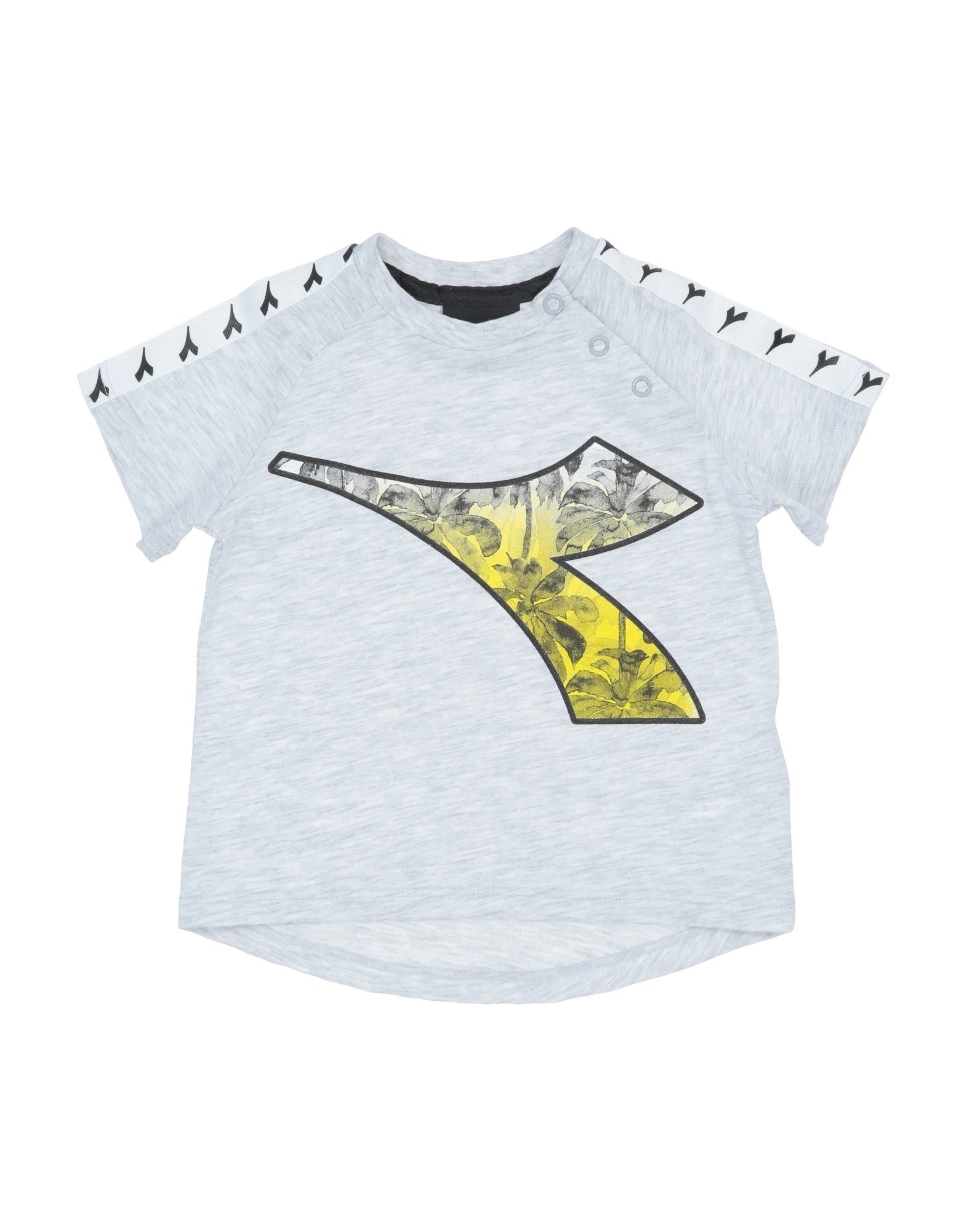 DIADORA T-shirts Kinder Hellgrau von DIADORA