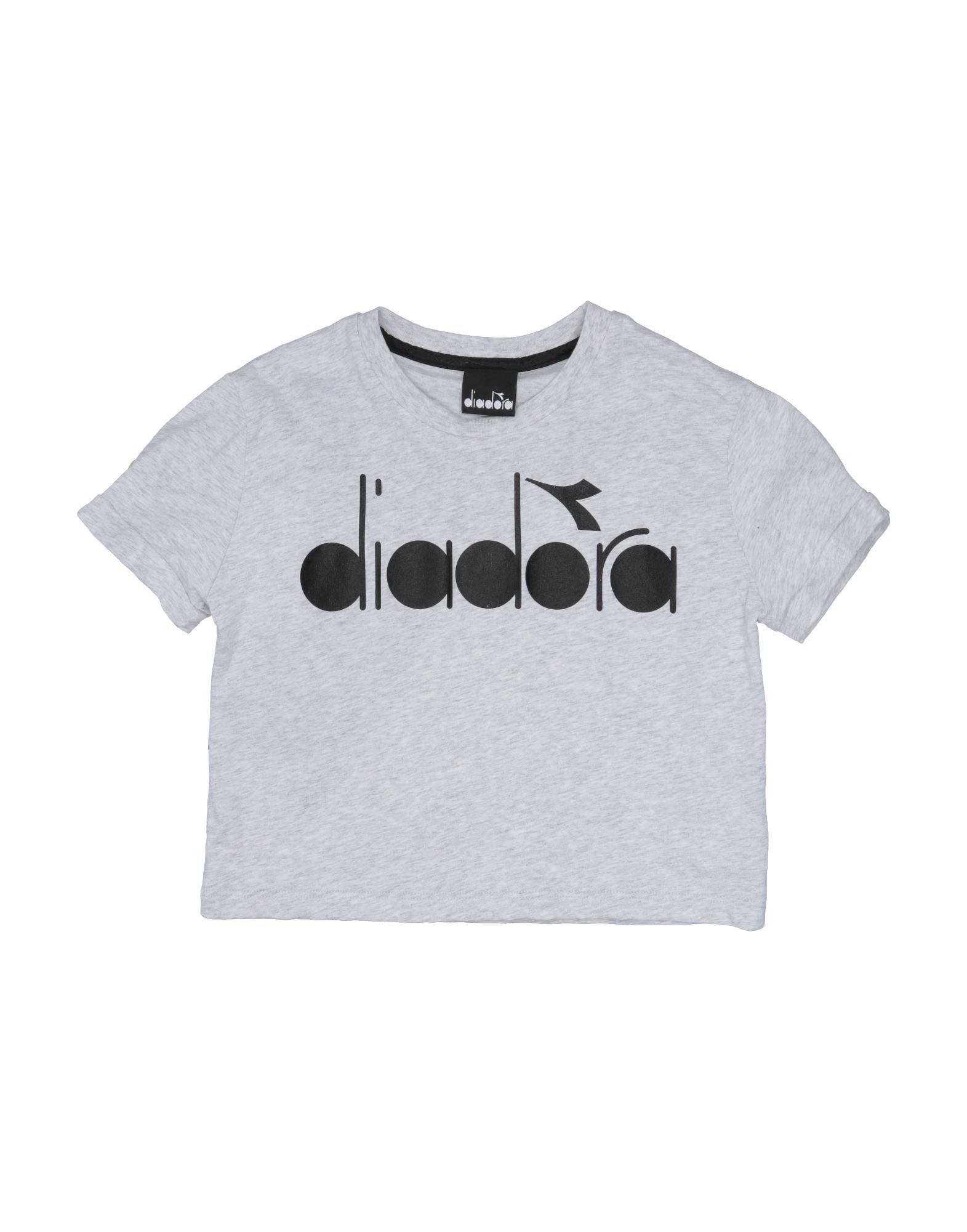 DIADORA T-shirts Kinder Hellgrau von DIADORA