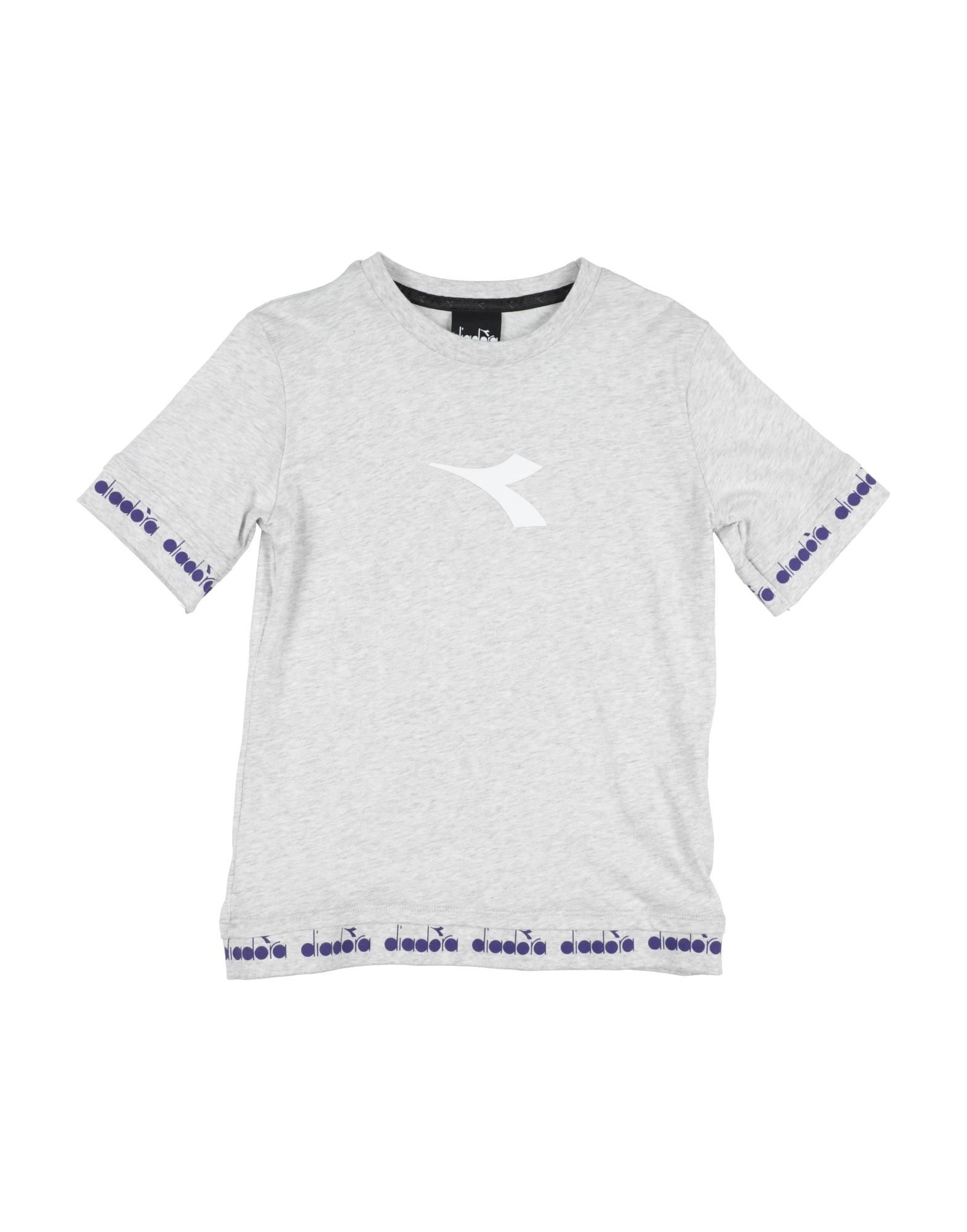 DIADORA T-shirts Kinder Hellgrau von DIADORA