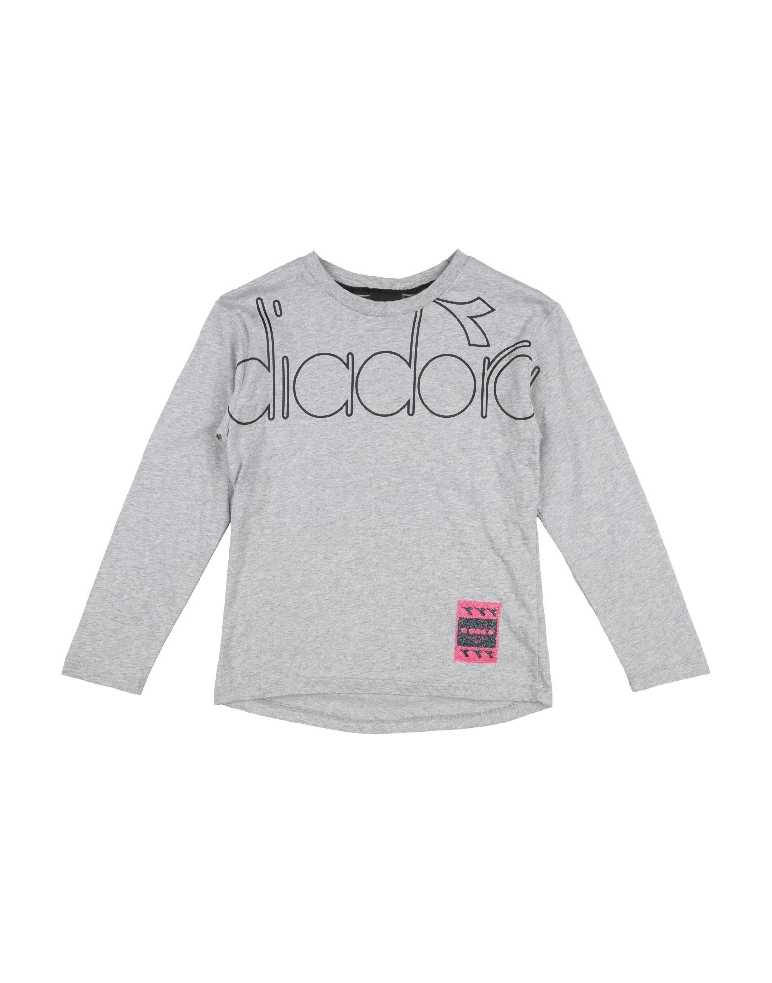 DIADORA T-shirts Kinder Hellgrau von DIADORA