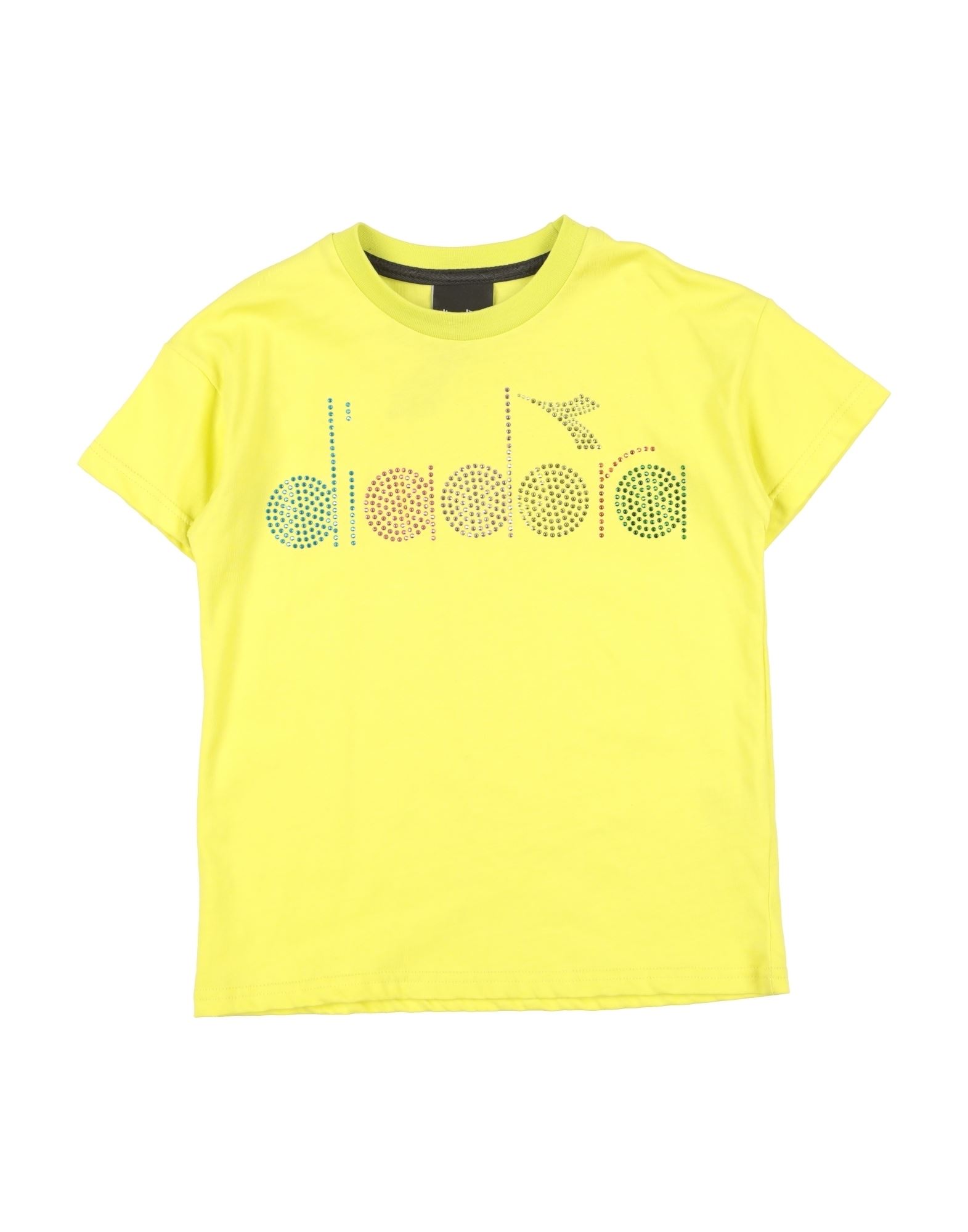 DIADORA T-shirts Kinder Hellgrün von DIADORA