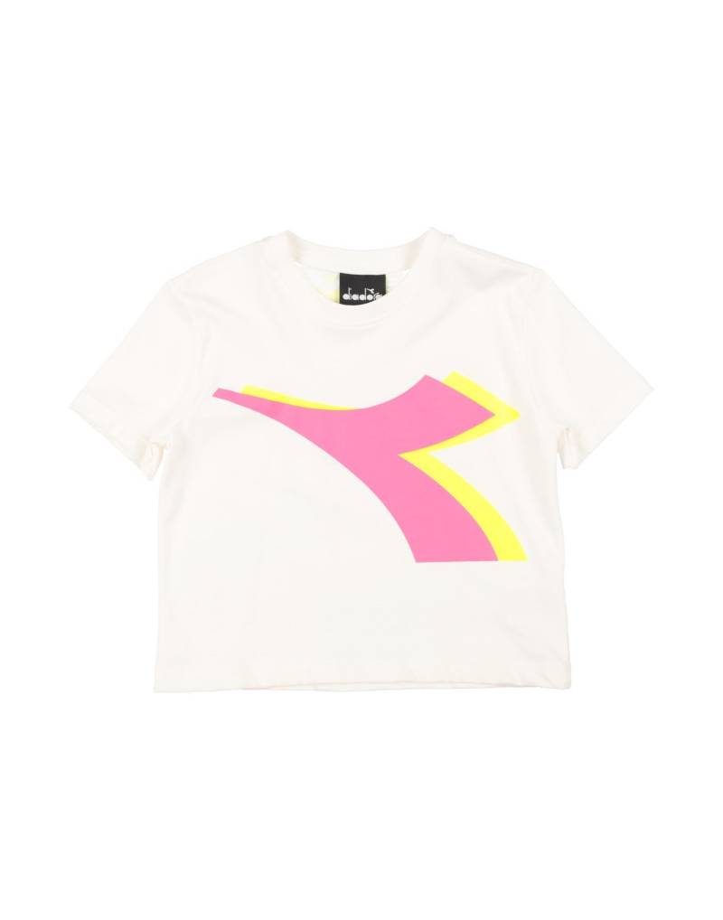 DIADORA T-shirts Kinder Off white von DIADORA