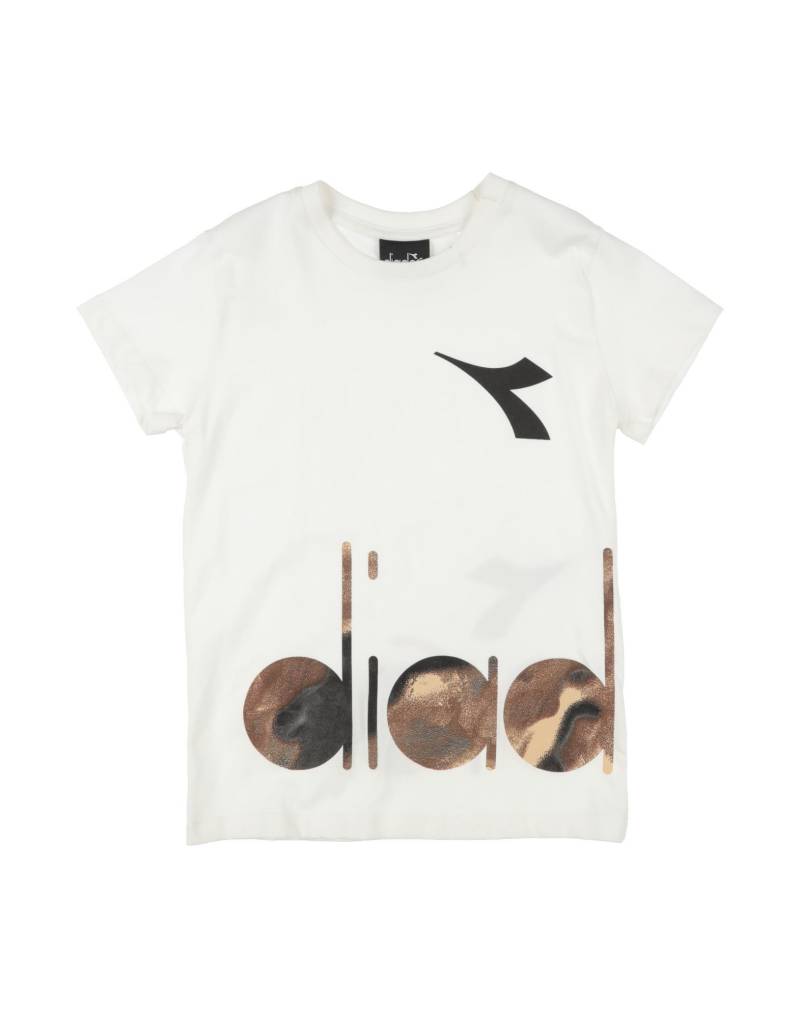 DIADORA T-shirts Kinder Off white von DIADORA