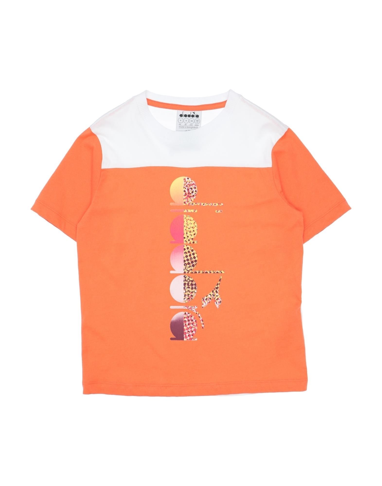 DIADORA T-shirts Kinder Orange DIADORA T-shirts Kinder Orange von DIADORA