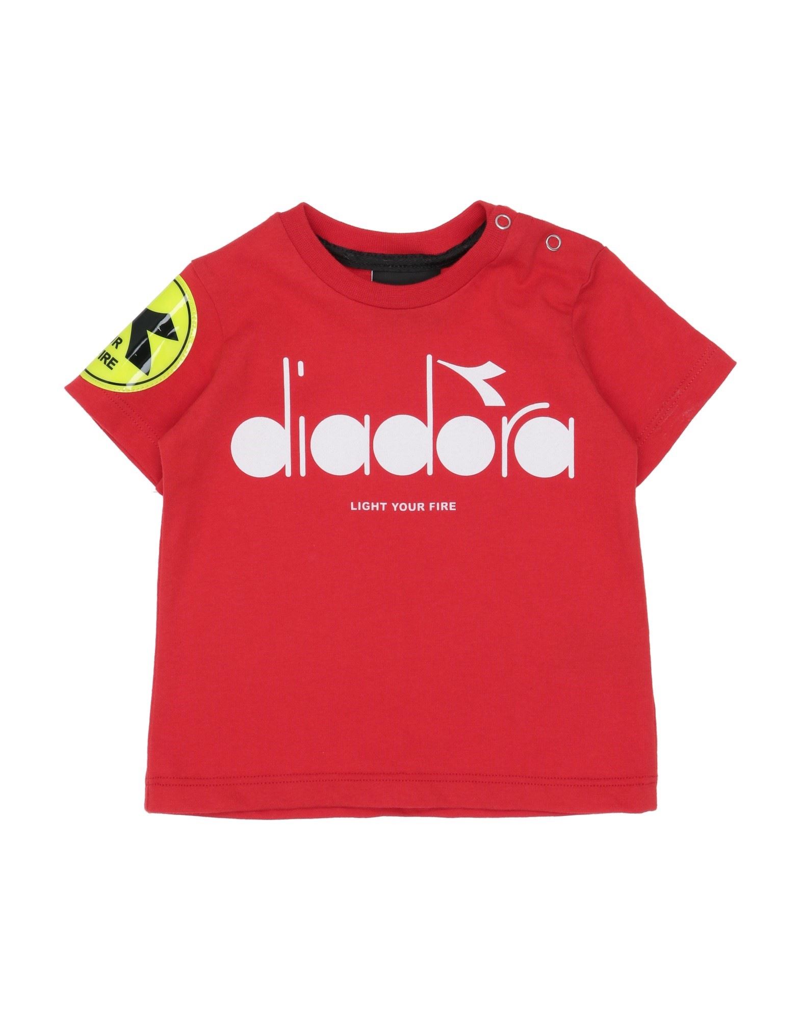 DIADORA T-shirts Kinder Rot von DIADORA