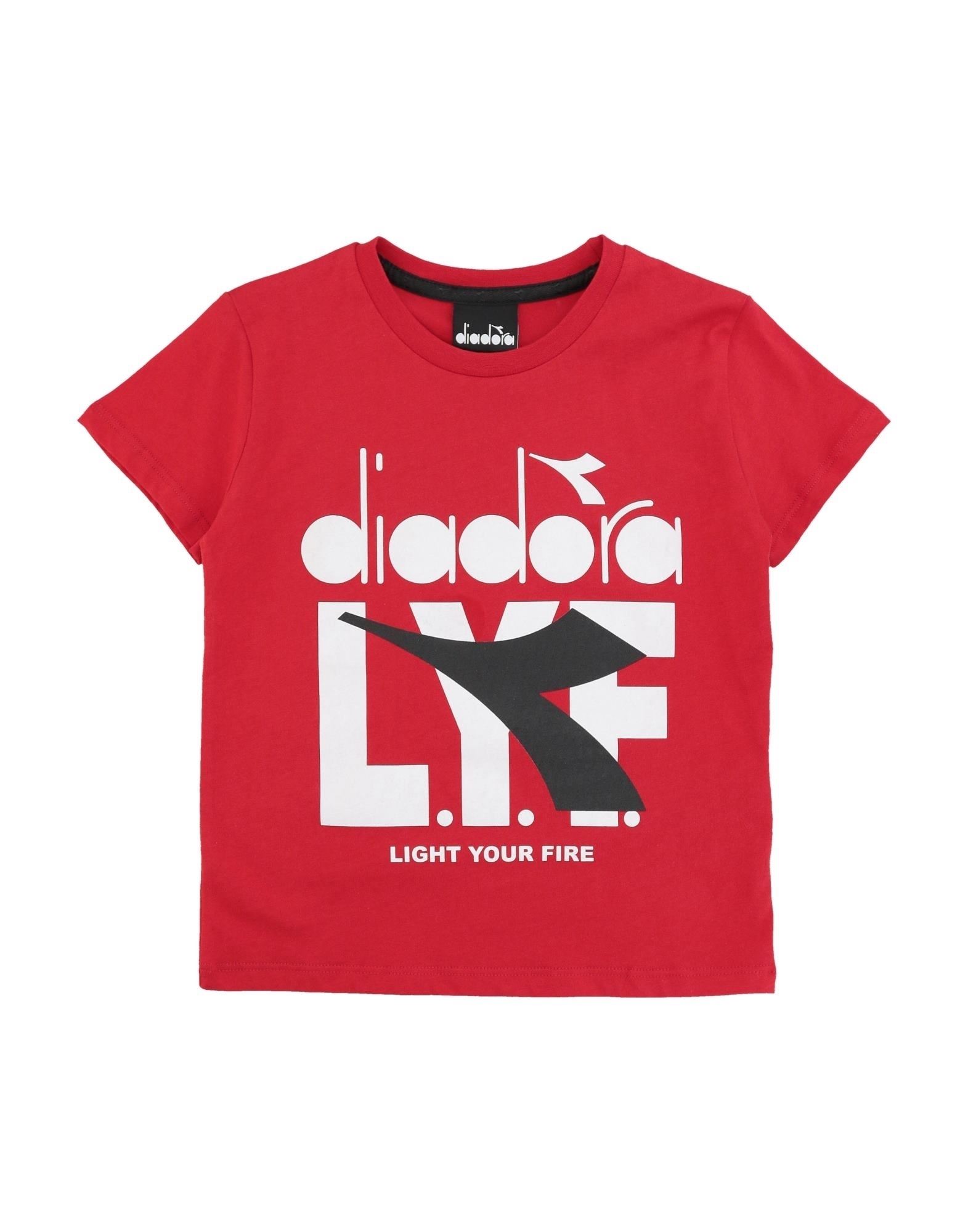 DIADORA T-shirts Kinder Rot von DIADORA