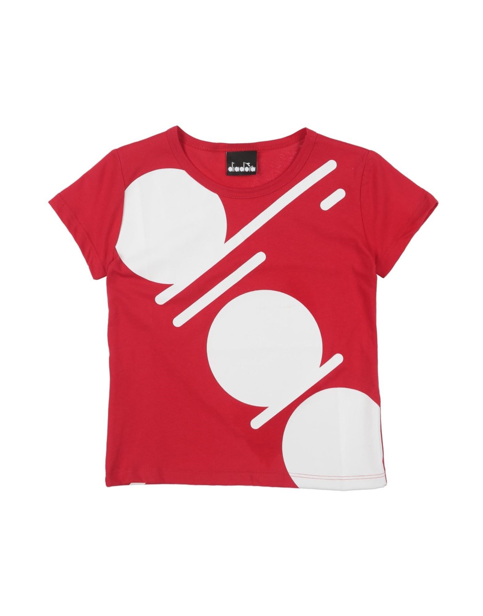 DIADORA T-shirts Kinder Rot von DIADORA