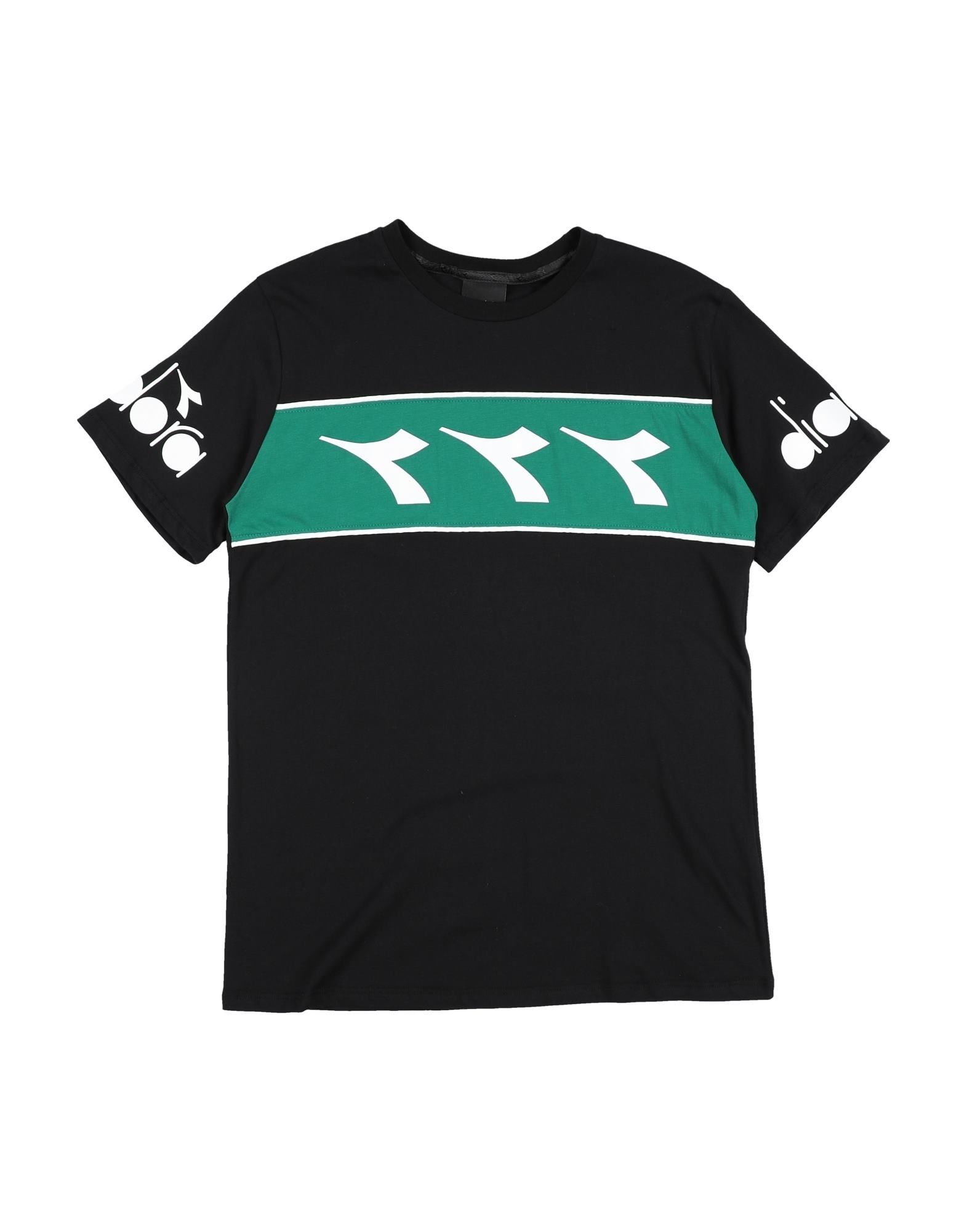 DIADORA T-shirts Kinder Schwarz von DIADORA