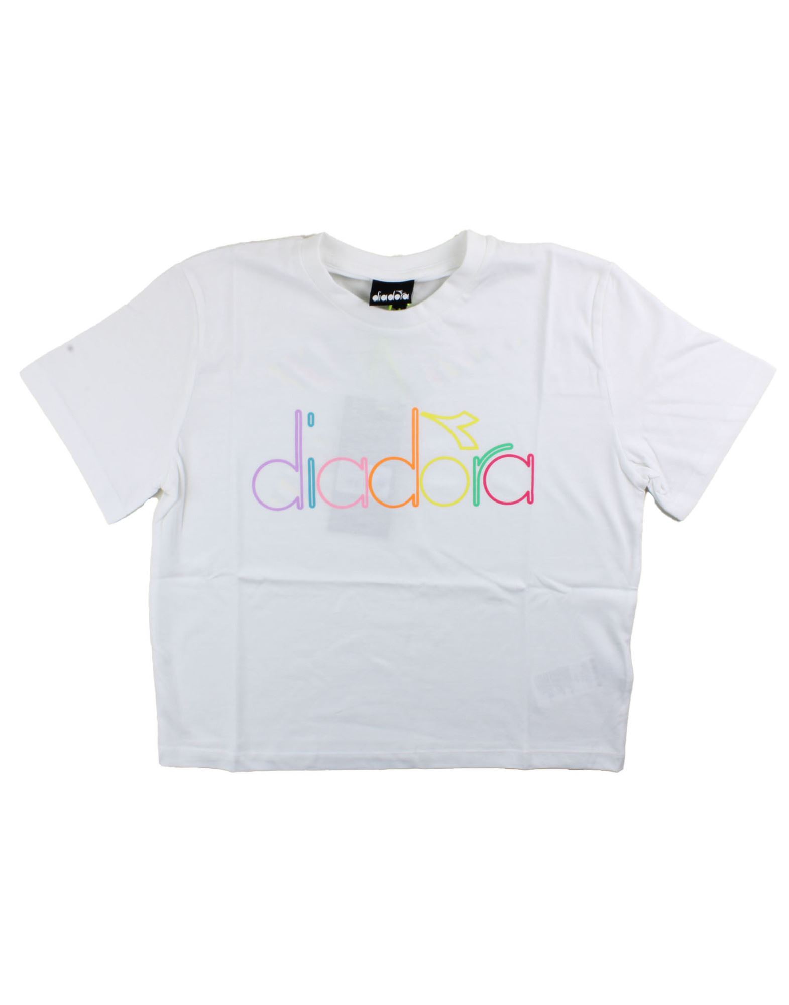 DIADORA T-shirts Kinder Weiß von DIADORA