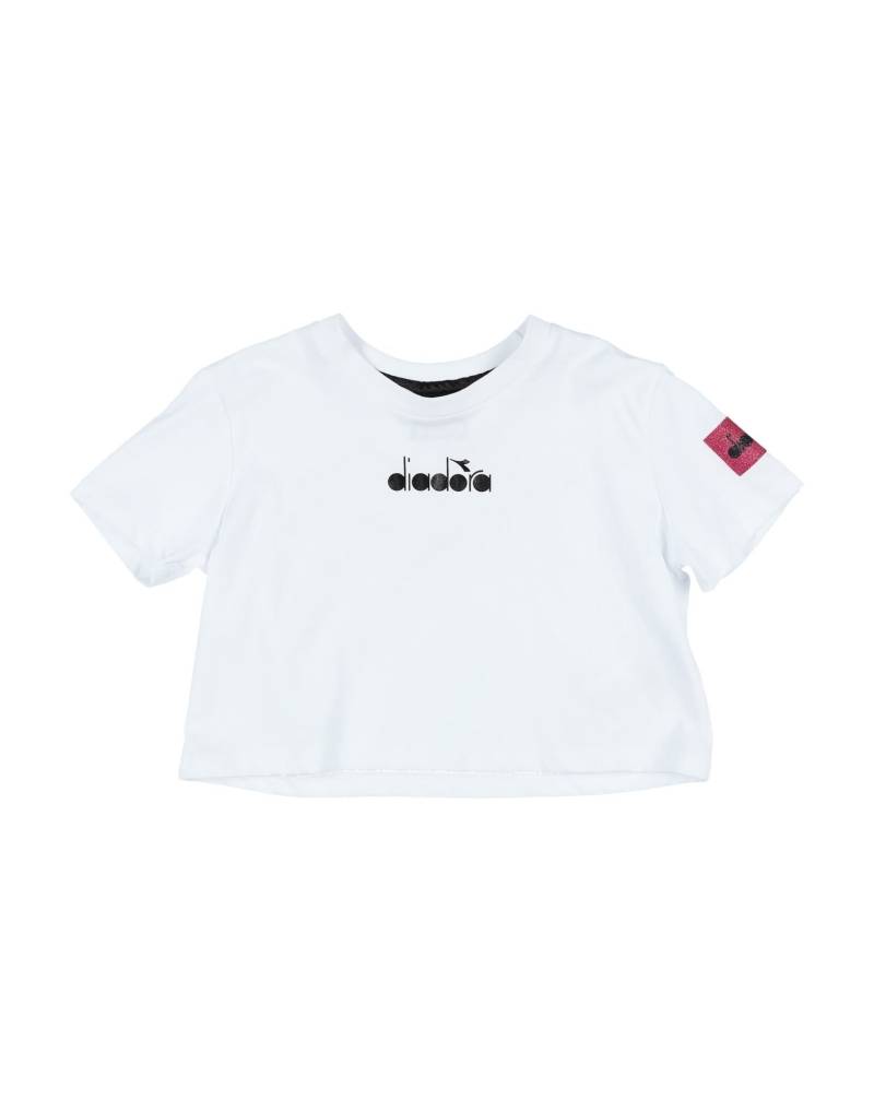 DIADORA T-shirts Kinder Weiß von DIADORA