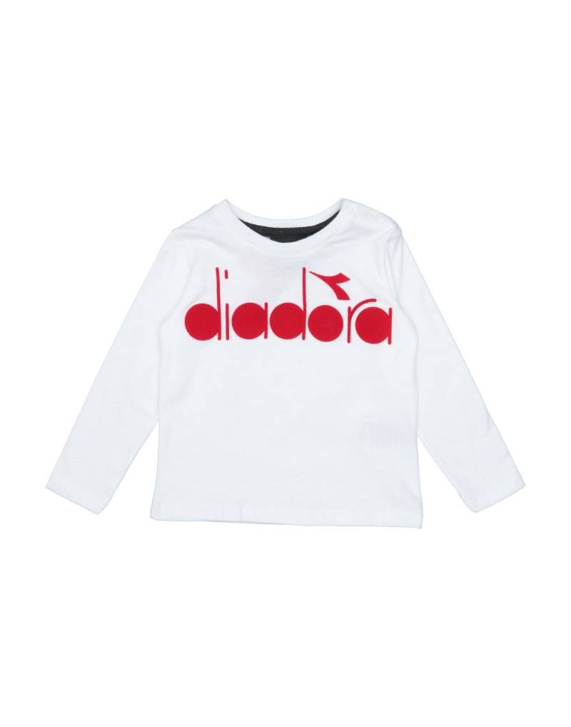 DIADORA T-shirts Kinder Weiß von DIADORA