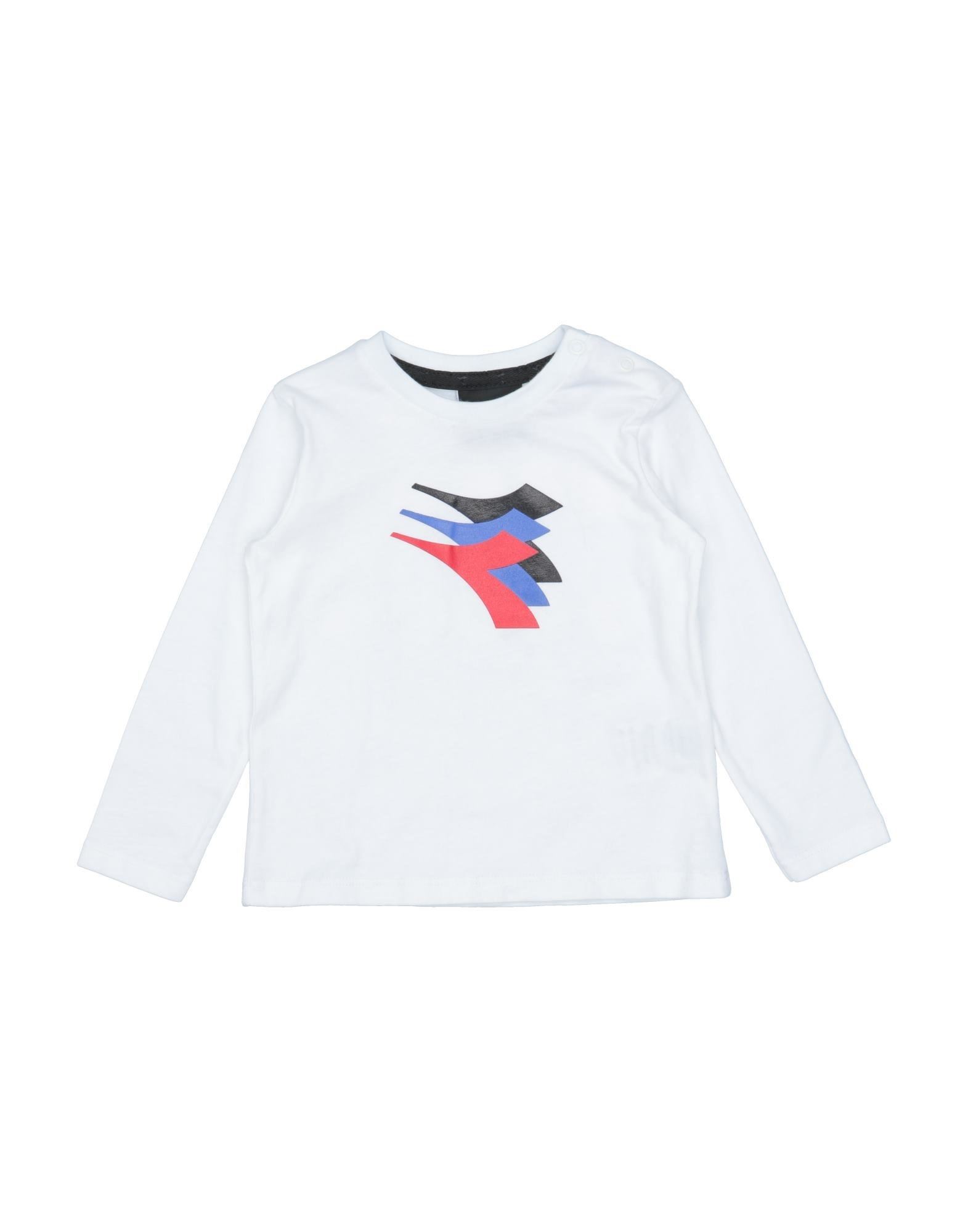 DIADORA T-shirts Kinder Weiß von DIADORA