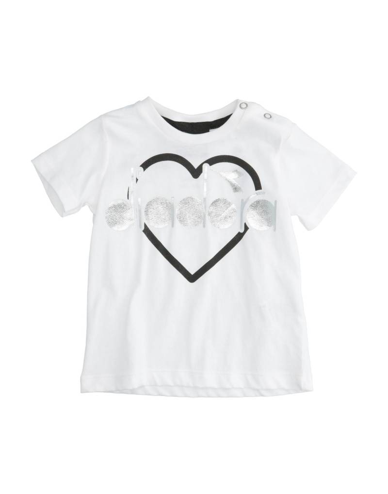 DIADORA T-shirts Kinder Weiß von DIADORA