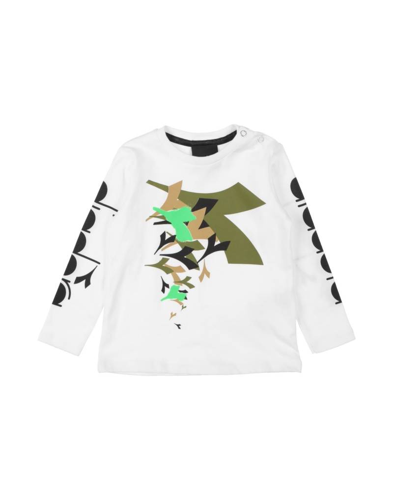 DIADORA T-shirts Kinder Weiß von DIADORA