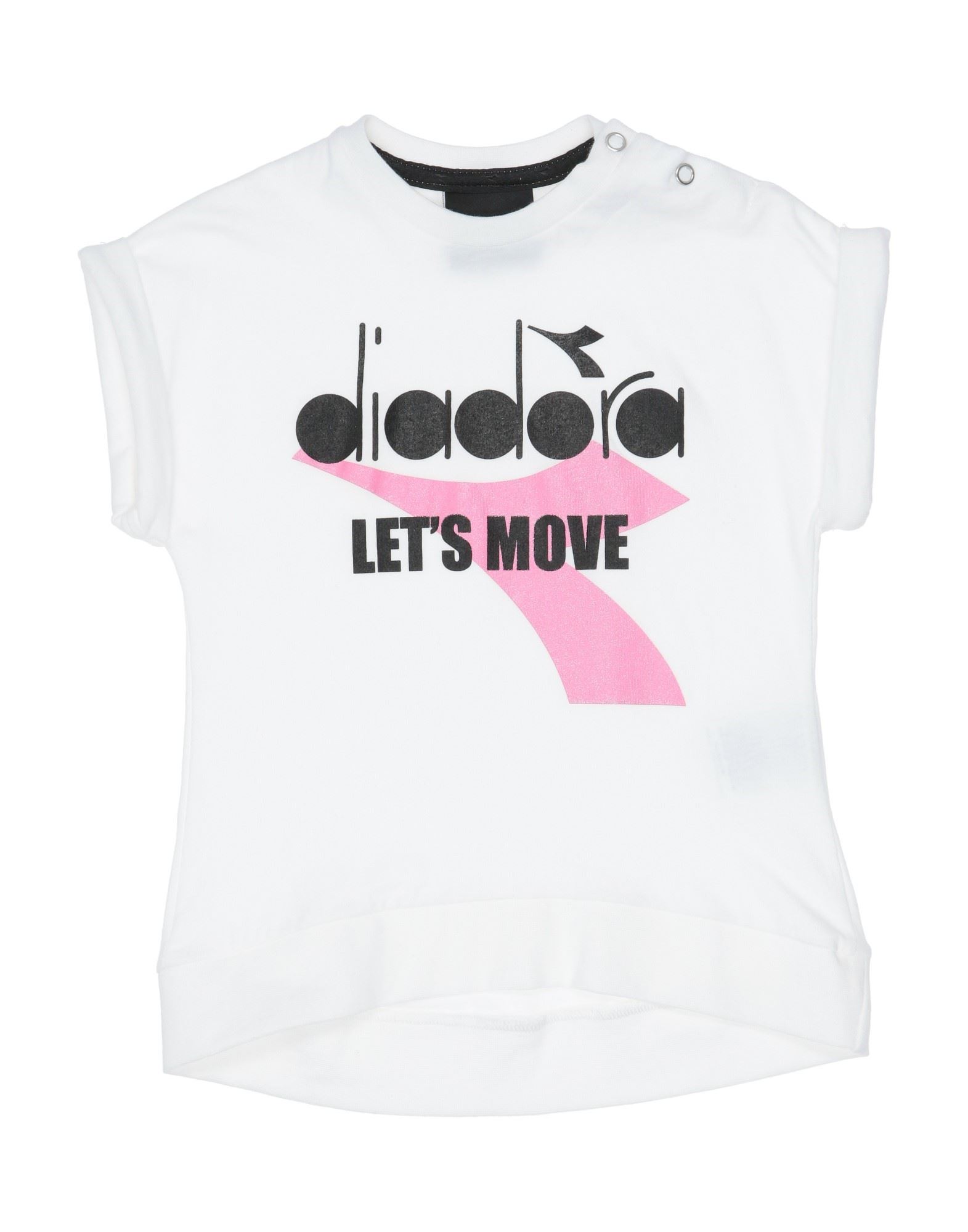 DIADORA T-shirts Kinder Weiß von DIADORA