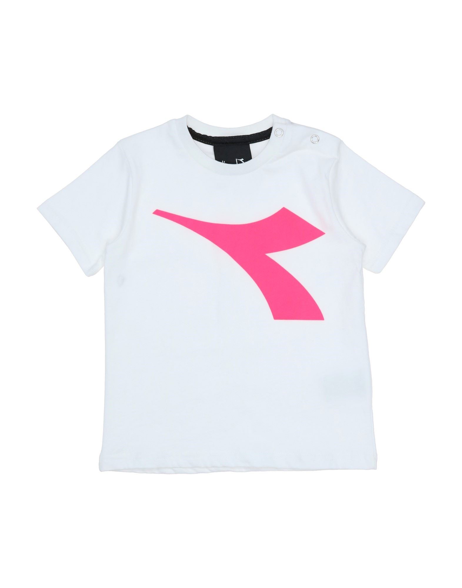 DIADORA T-shirts Kinder Weiß von DIADORA