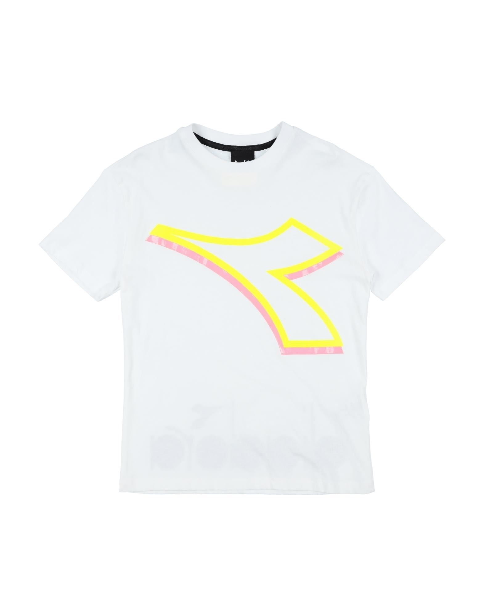 DIADORA T-shirts Kinder Weiß von DIADORA