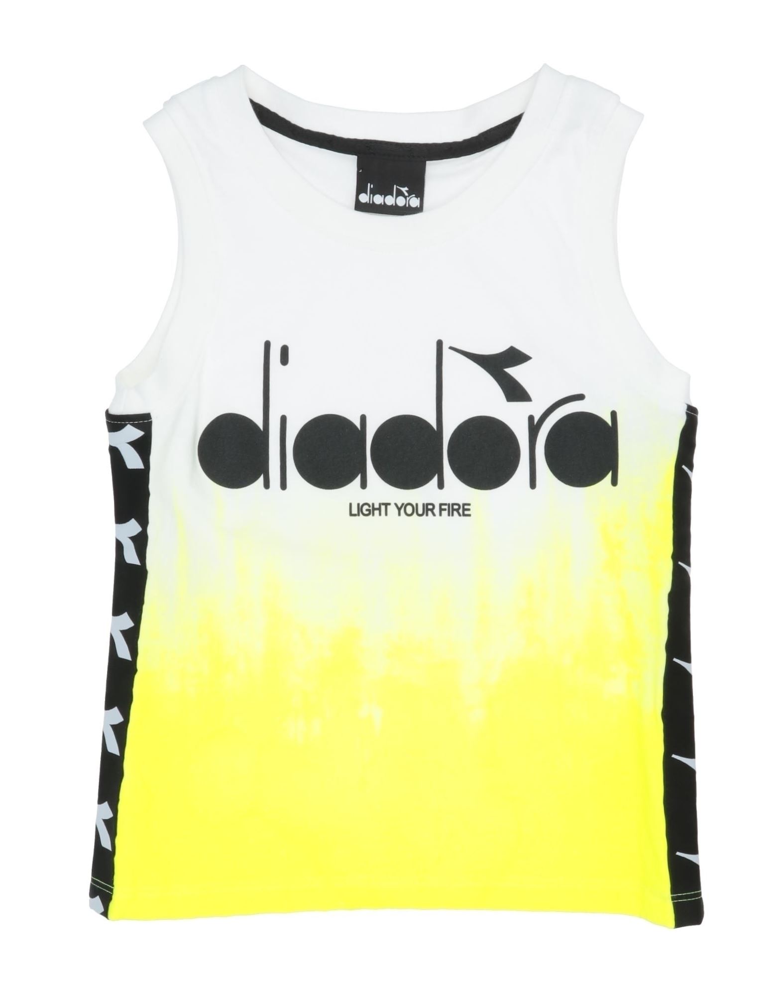 DIADORA T-shirts Kinder Weiß von DIADORA