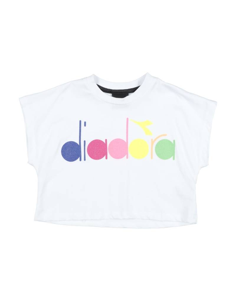 DIADORA T-shirts Kinder Weiß von DIADORA