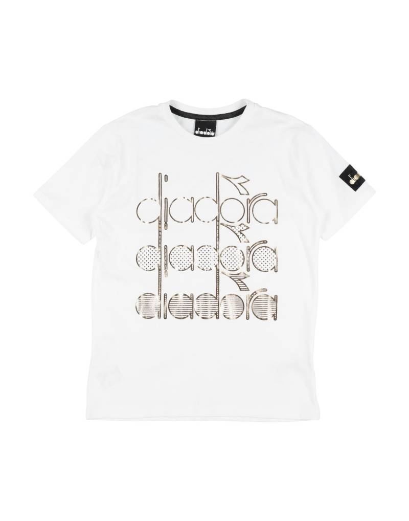 DIADORA T-shirts Kinder Weiß von DIADORA