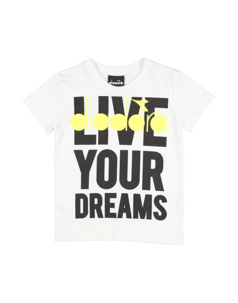 DIADORA T-shirts Kinder Weiß von DIADORA
