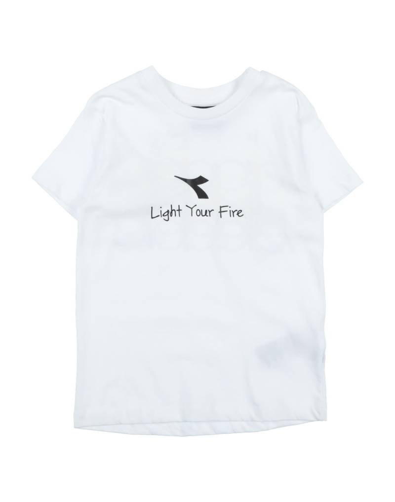 DIADORA T-shirts Kinder Weiß von DIADORA