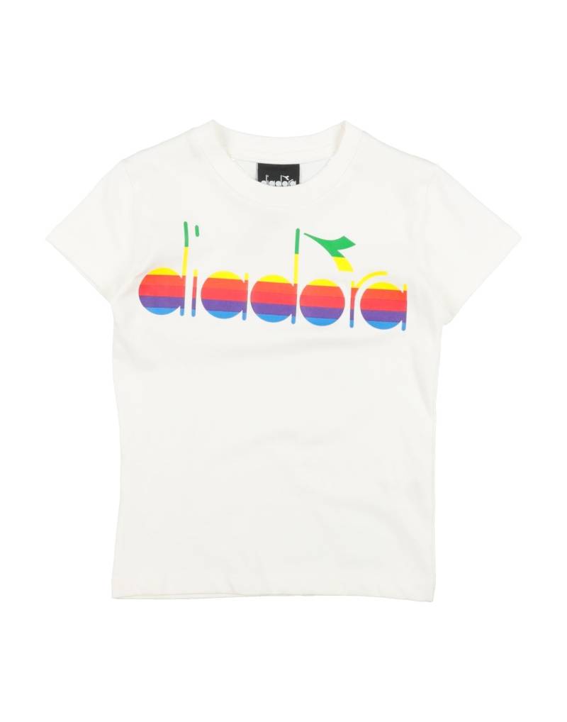 DIADORA T-shirts Kinder Weiß von DIADORA