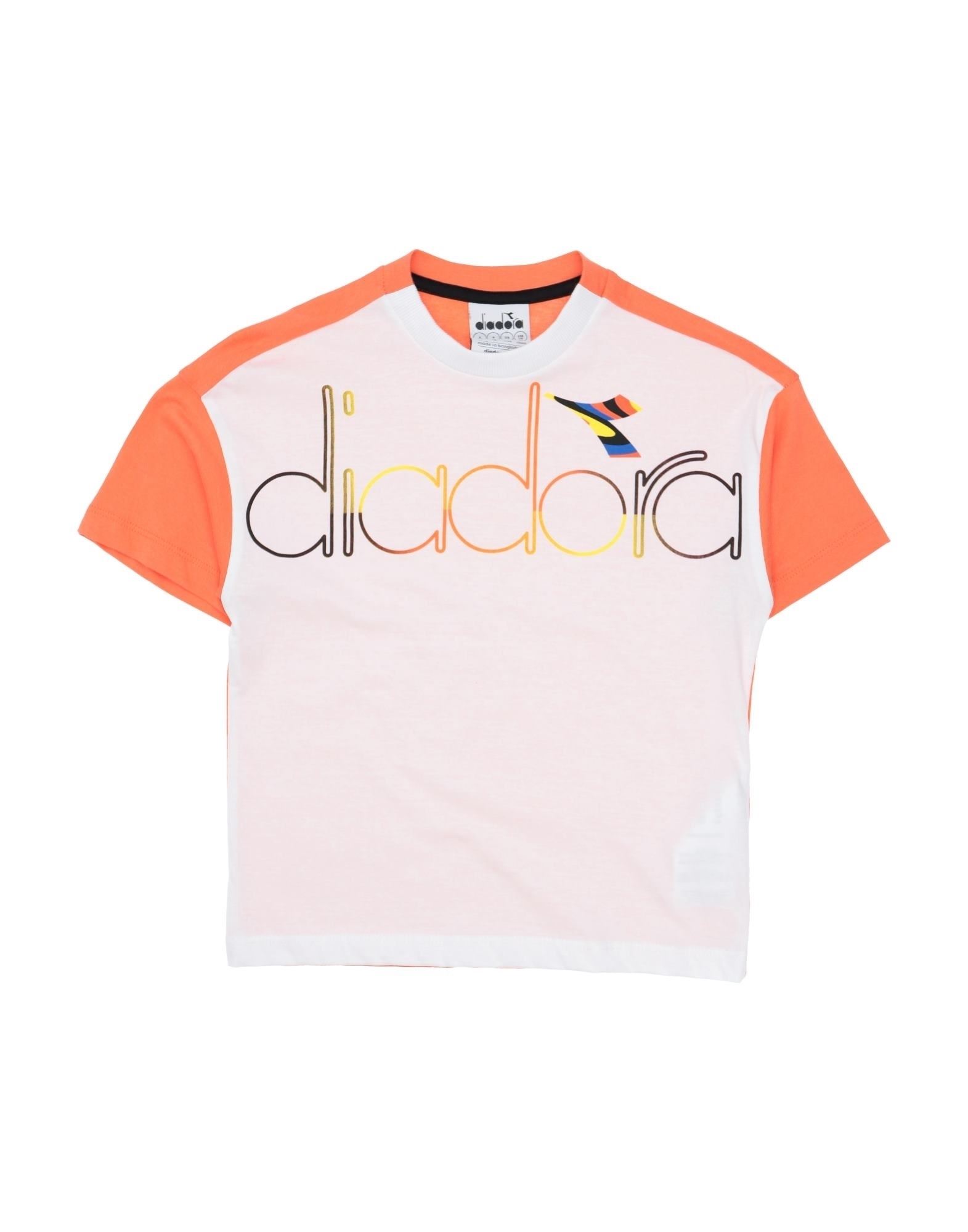 DIADORA T-shirts Kinder Weiß von DIADORA