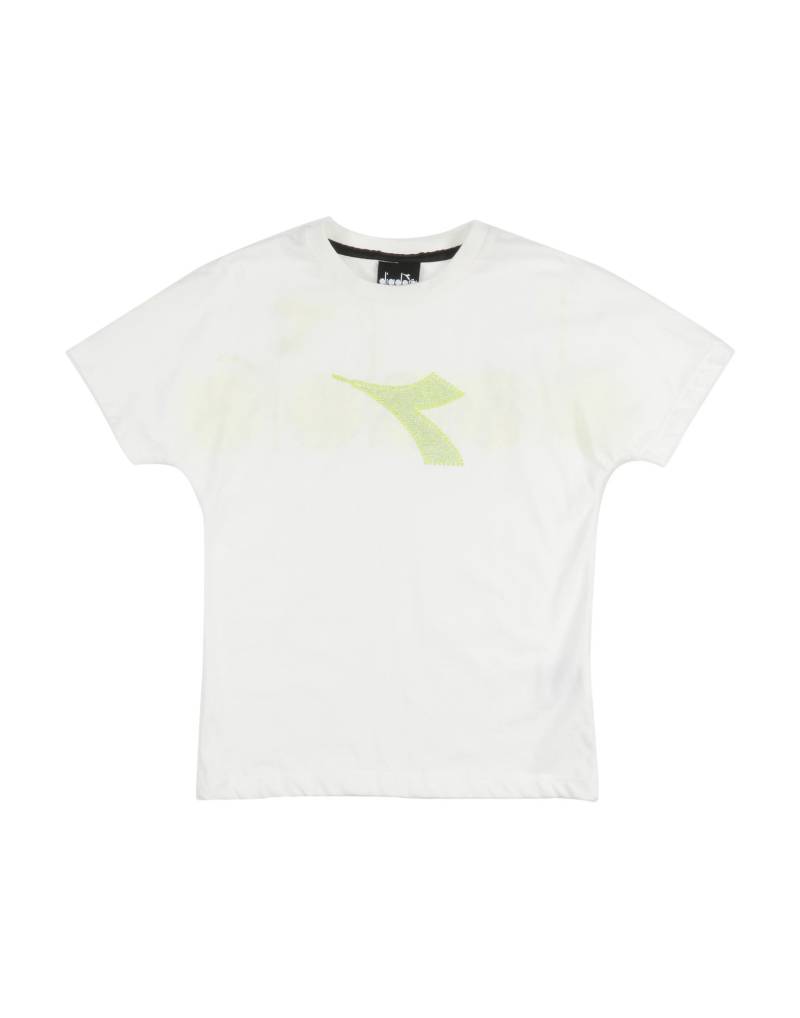 DIADORA T-shirts Kinder Weiß von DIADORA