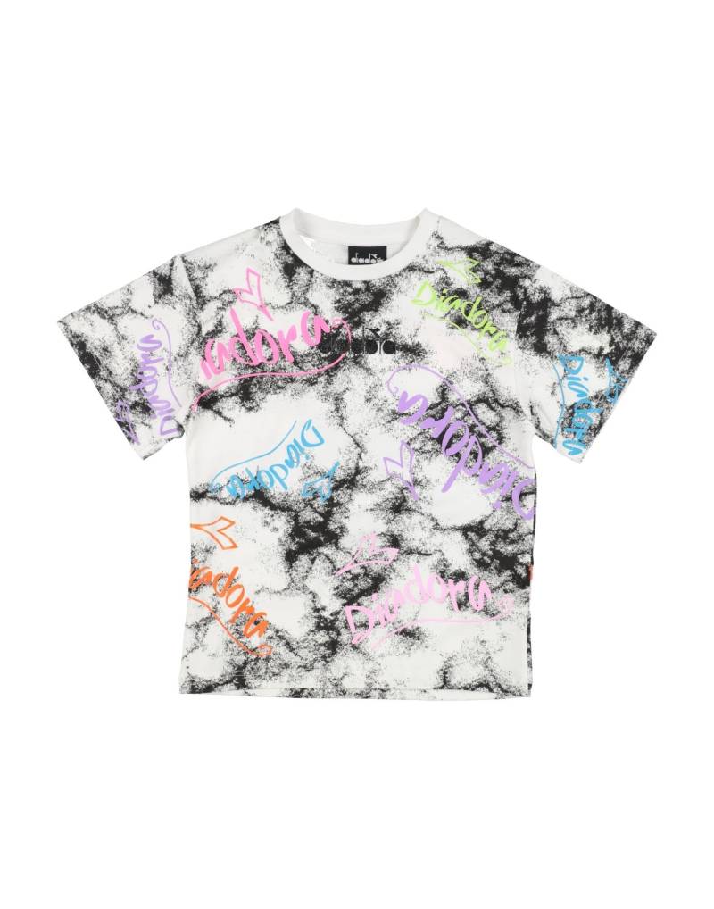 DIADORA T-shirts Kinder Weiß von DIADORA