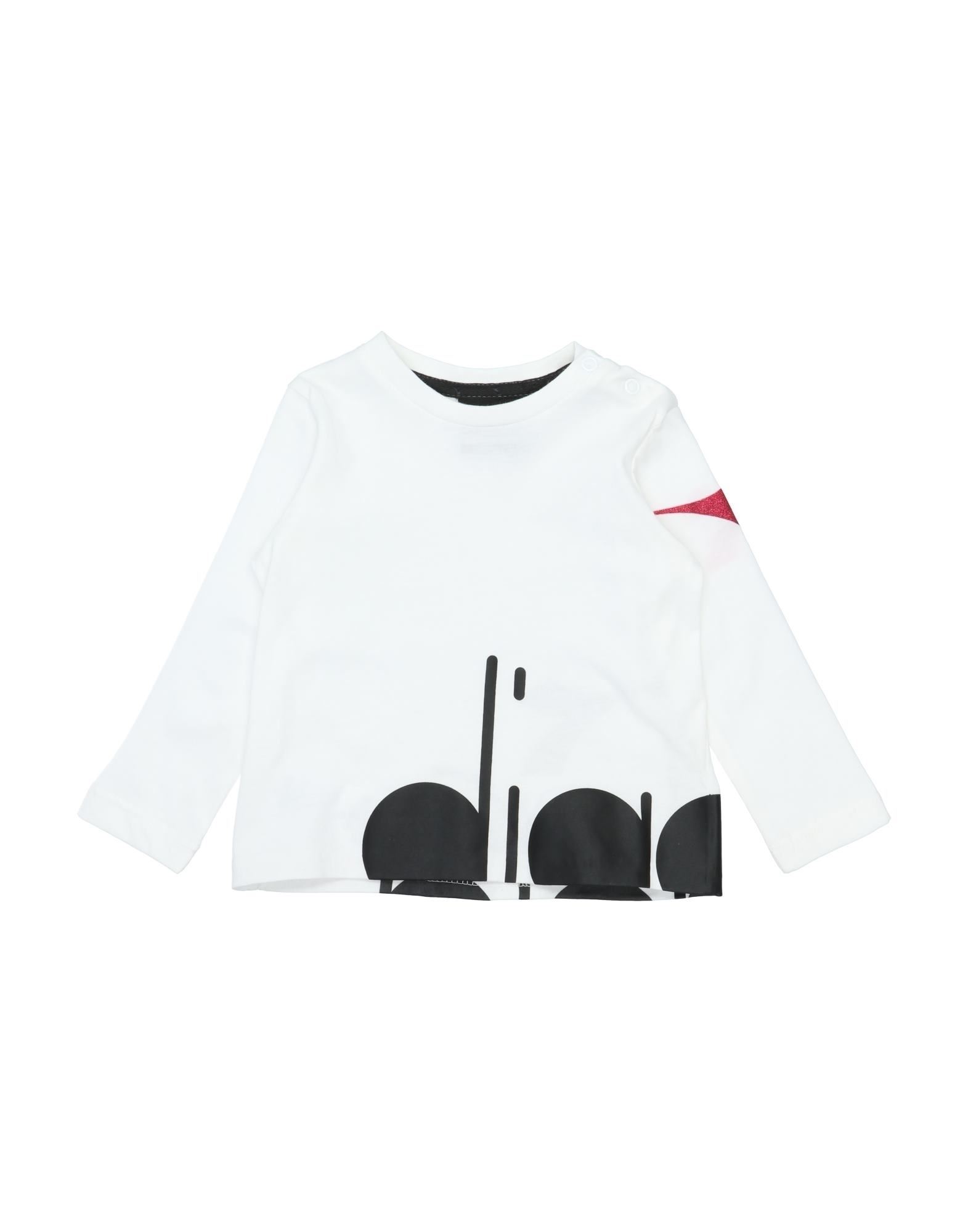 DIADORA T-shirts Kinder Weiß von DIADORA